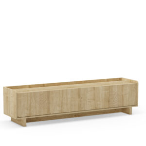 MUEBLE TV DAIRA 4P 180CM ROBLE