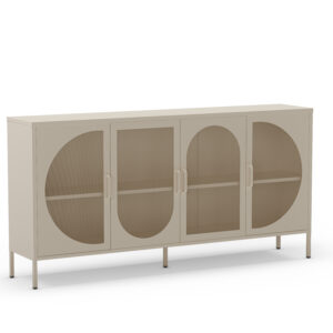 APARADOR TAYRA 4P 160CM CREMA