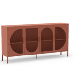 APARADOR TAYRA 4P 160CM TERRACOTA