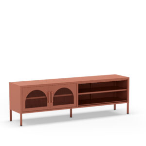 MUEBLE TV DIORA 2P2H 160CM TERRACOTA