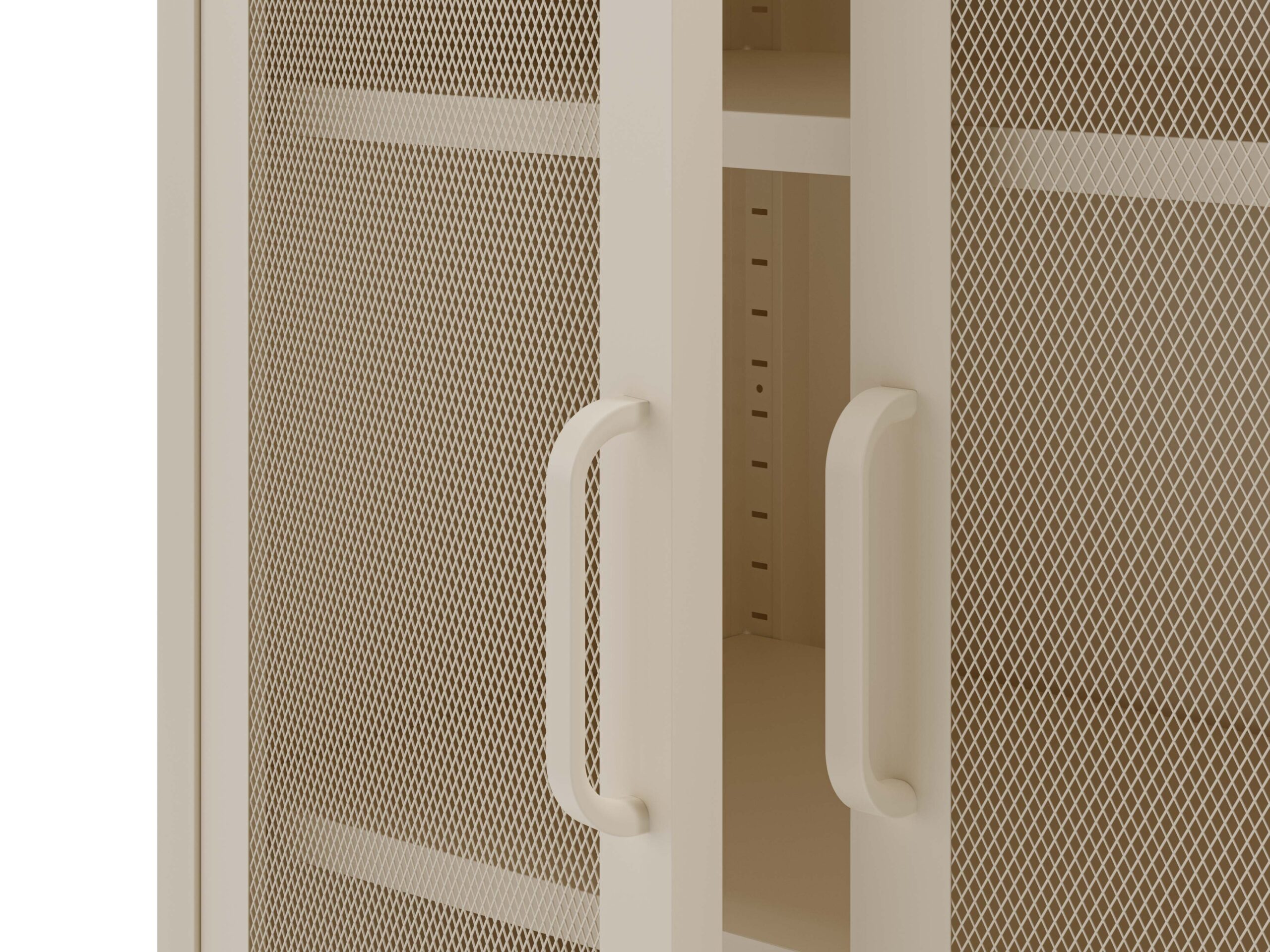 MUEBL.AUX. ALTO DIORA 2P CREMA - Imagen 5