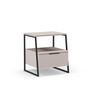 MESITA VELIA CREMA/NEGRO