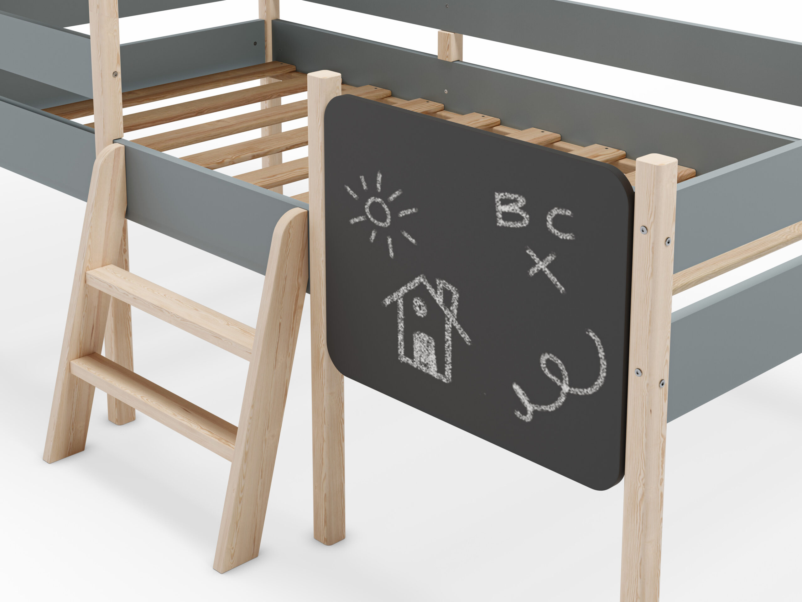 CAMA 90 CABAÑA MINT C/PIZARRA VERDE KAKI 444C/CERA - Imagen 6