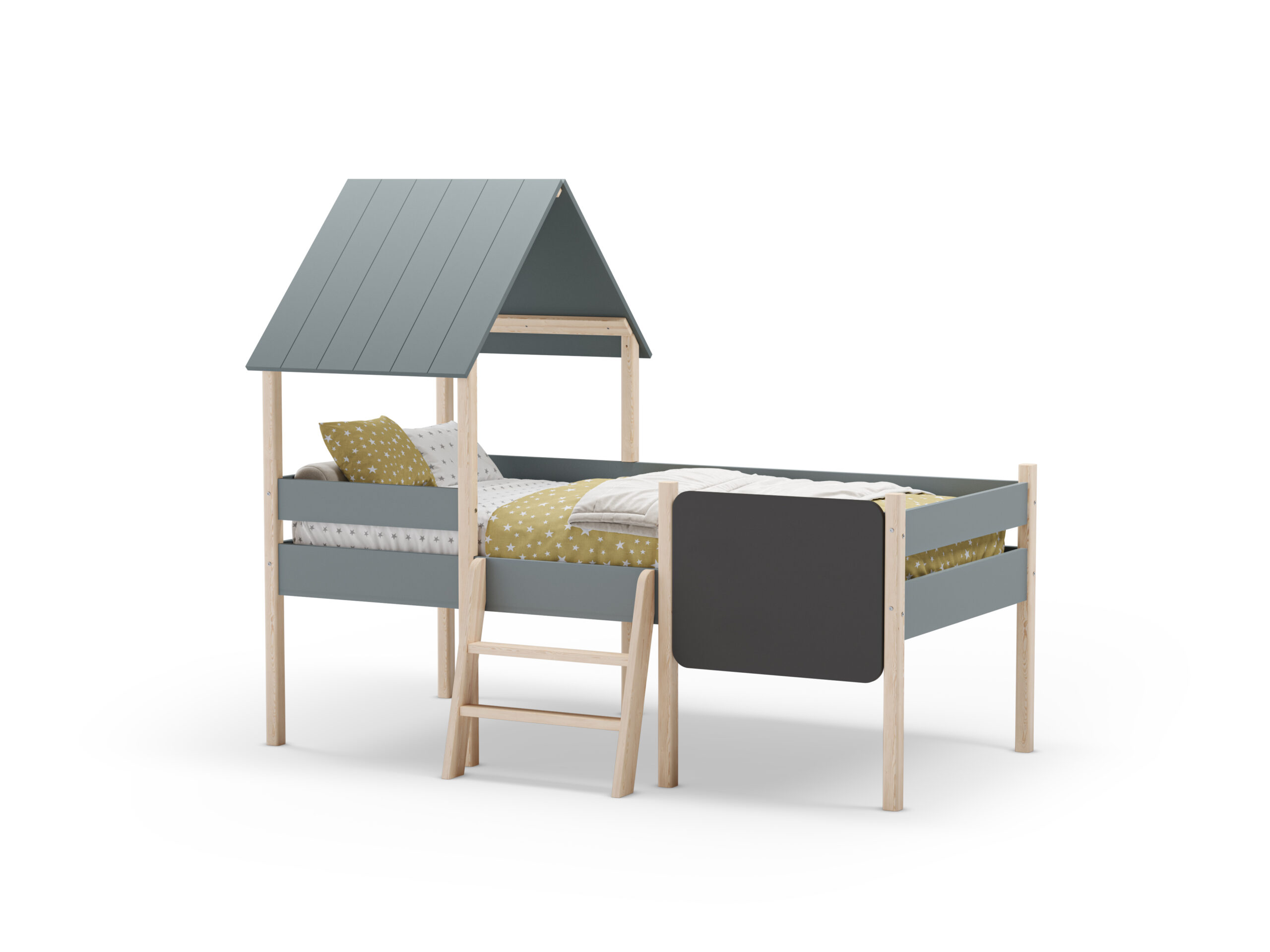 CAMA 90 CABAÑA MINT C/PIZARRA VERDE KAKI 444C/CERA - Imagen 2