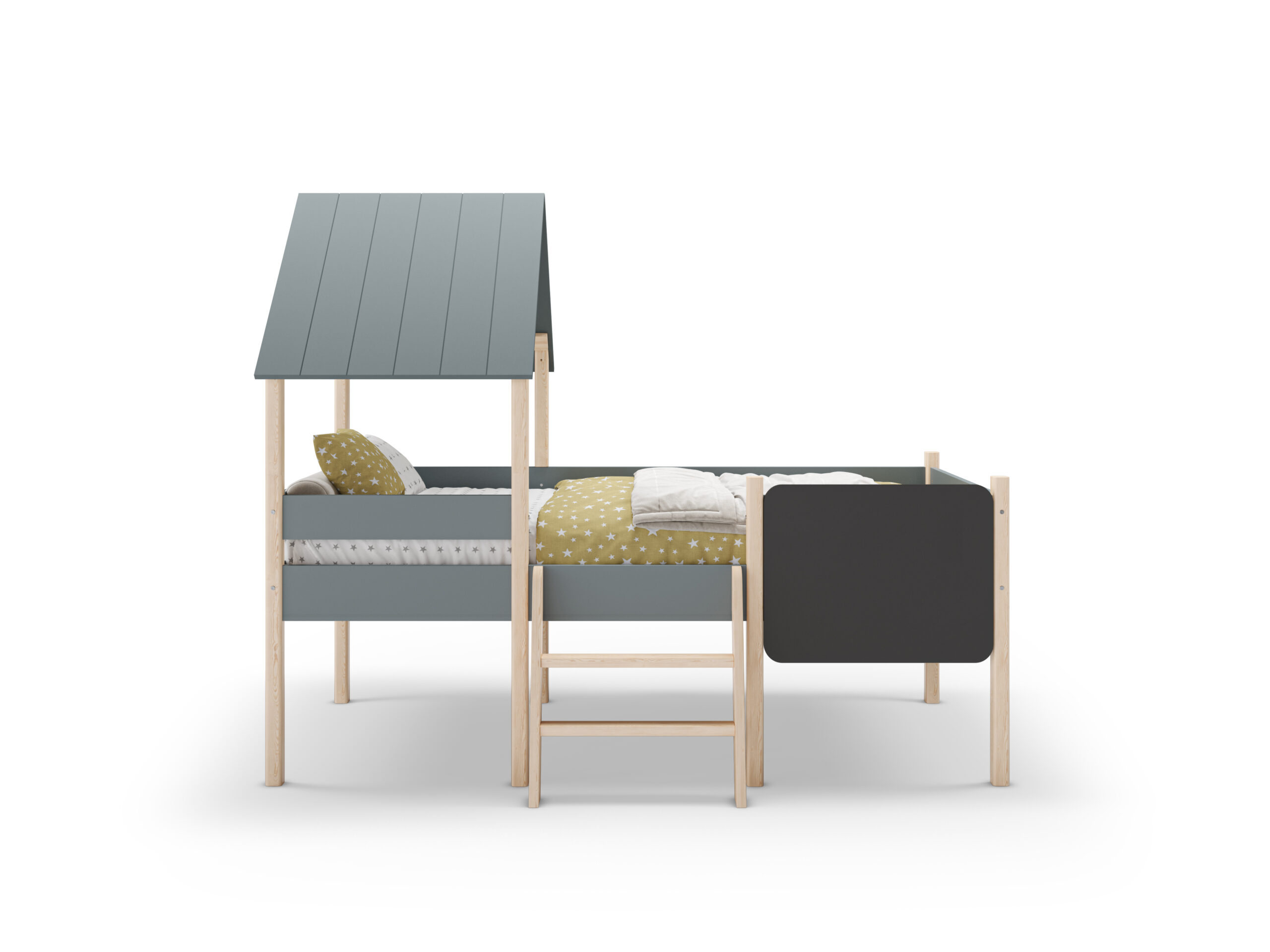 CAMA 90 CABAÑA MINT C/PIZARRA VERDE KAKI 444C/CERA - Imagen 3