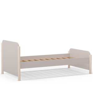 CAMA 0.90 ENOLA CREMA/CERA BLANCA C/SM