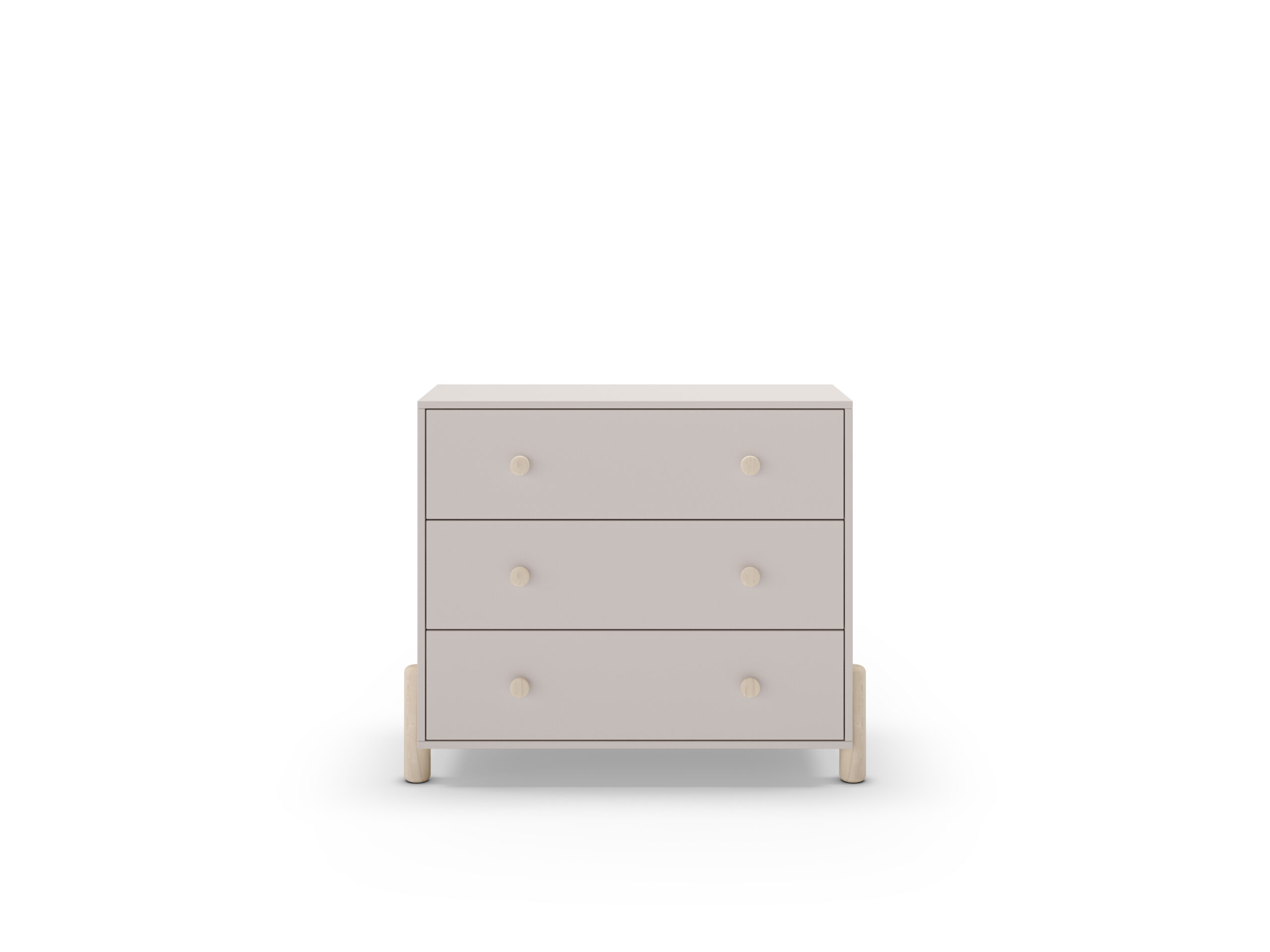 COMODA ENOLA 3C CREMA/CERA BLANCA - Imagen 7