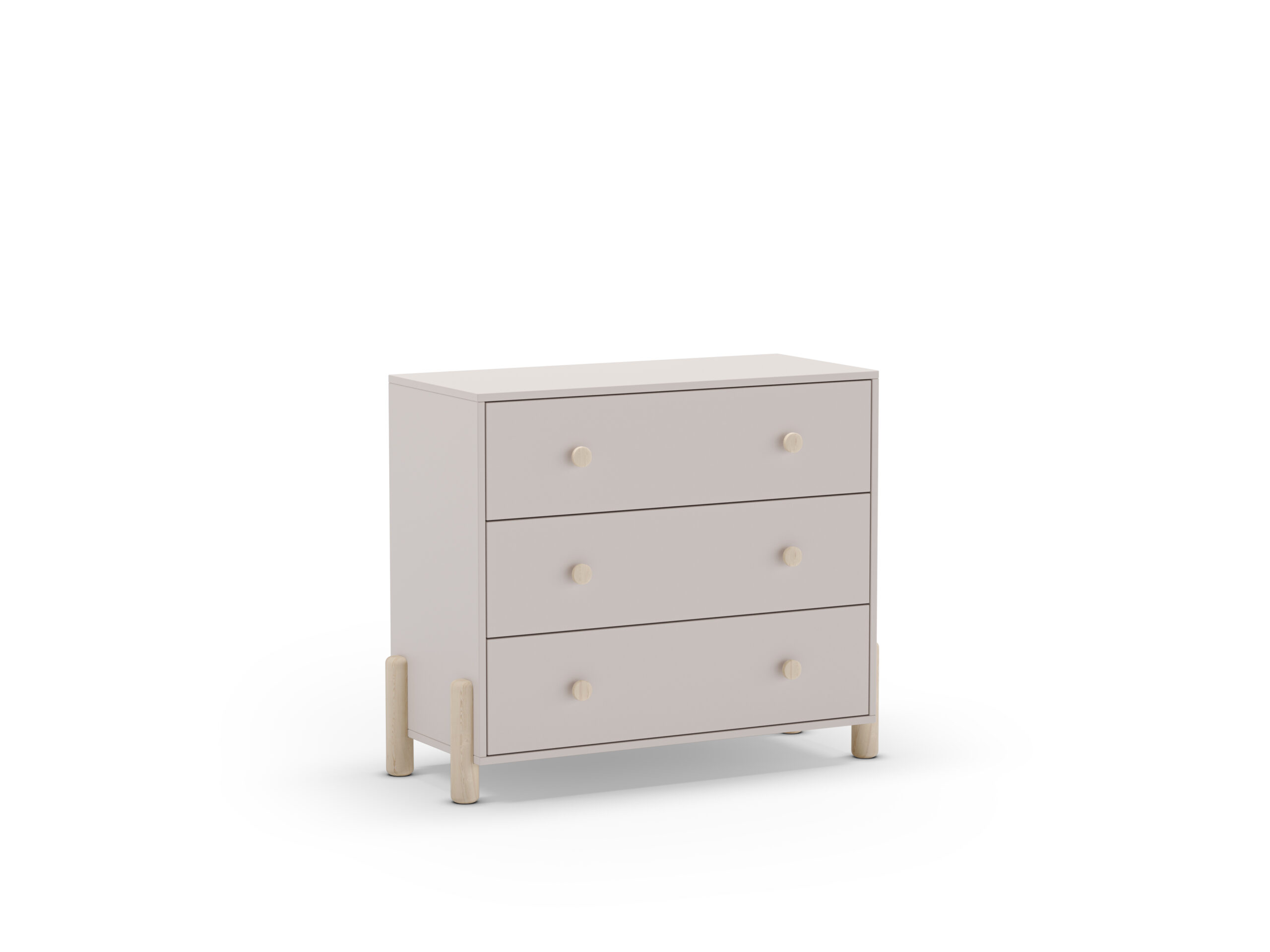 COMODA ENOLA 3C CREMA/CERA BLANCA - Imagen 8