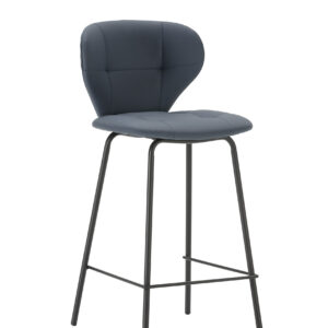 TABURETE MAURA GRIS OSCURO 2P/CAJA