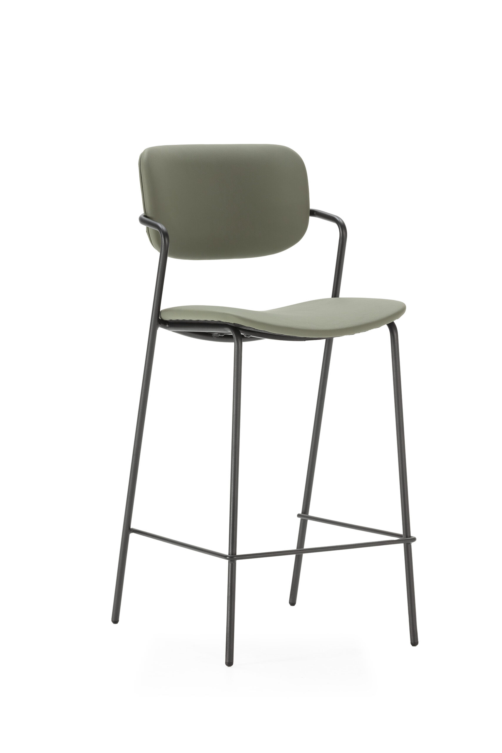 TABURETE MAIKA VERDE OLIVA 2P/CAJA