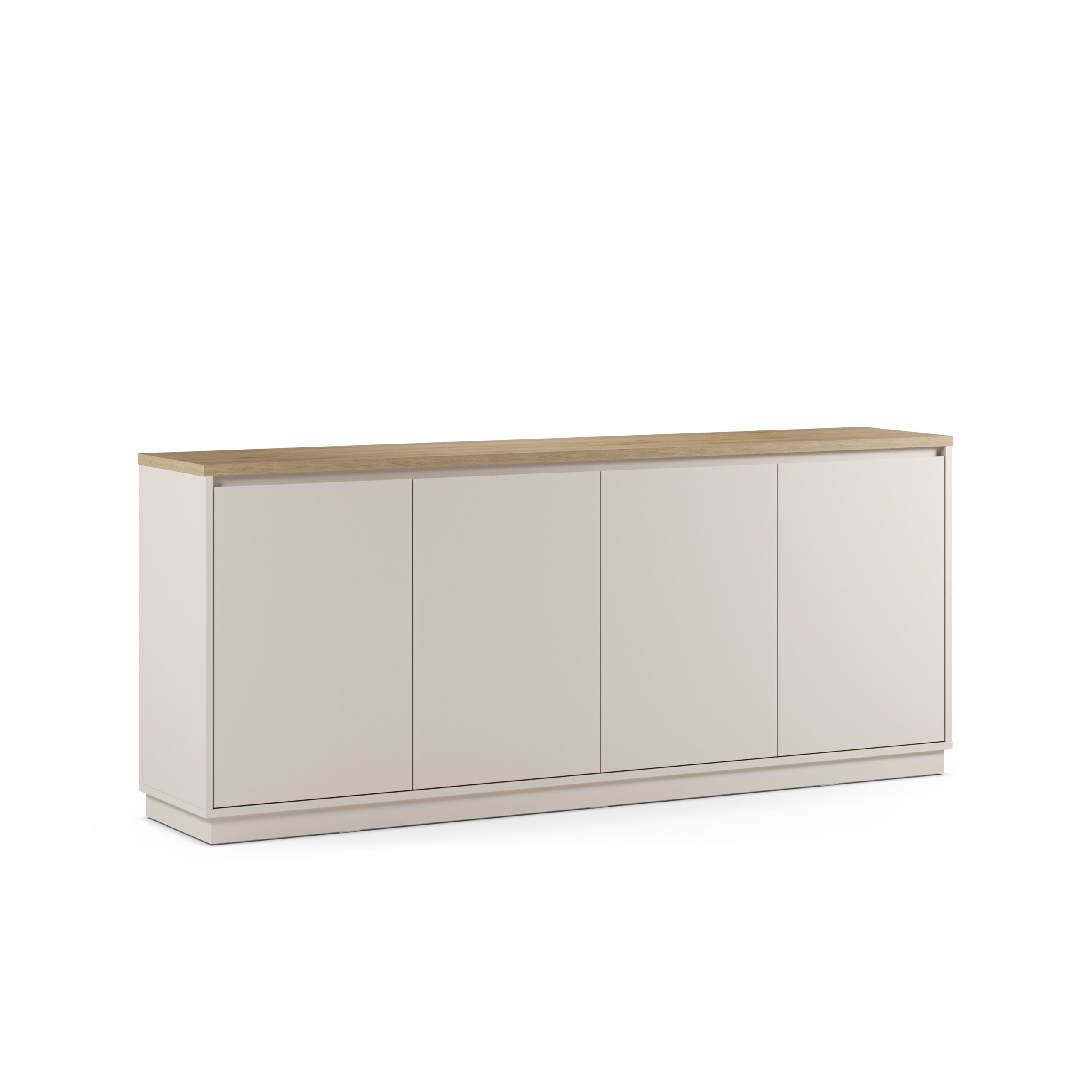 APARADOR LORETA 4P VISON/ROBLE