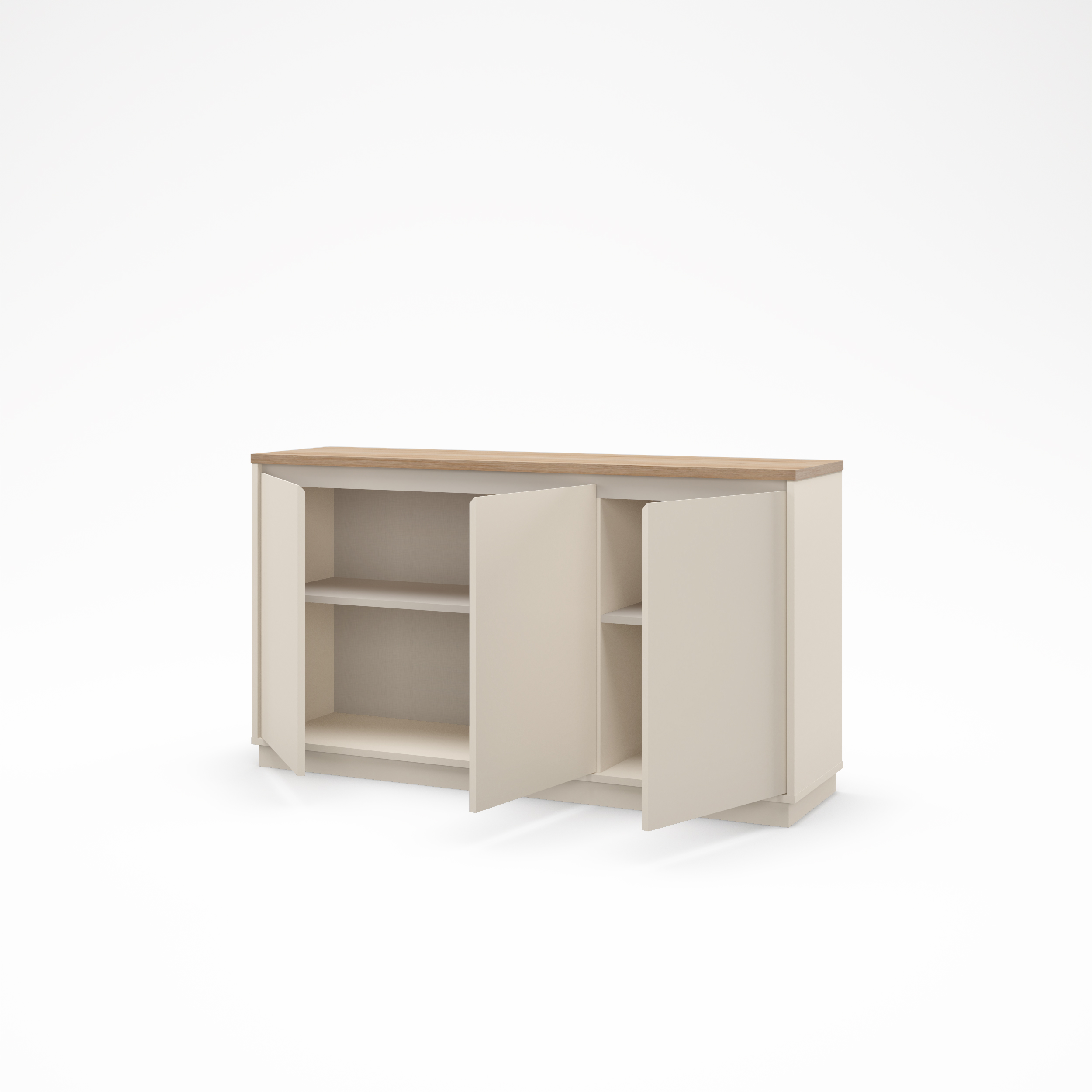 APARADOR LORETA 3P VISON/ROBLE - Imagen 8