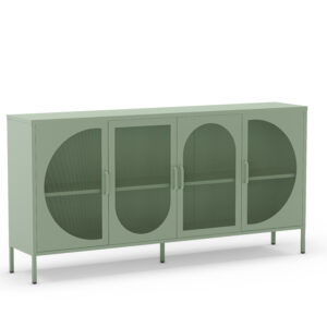 APARADOR TAYRA 4P 160CM VERDE MENTA