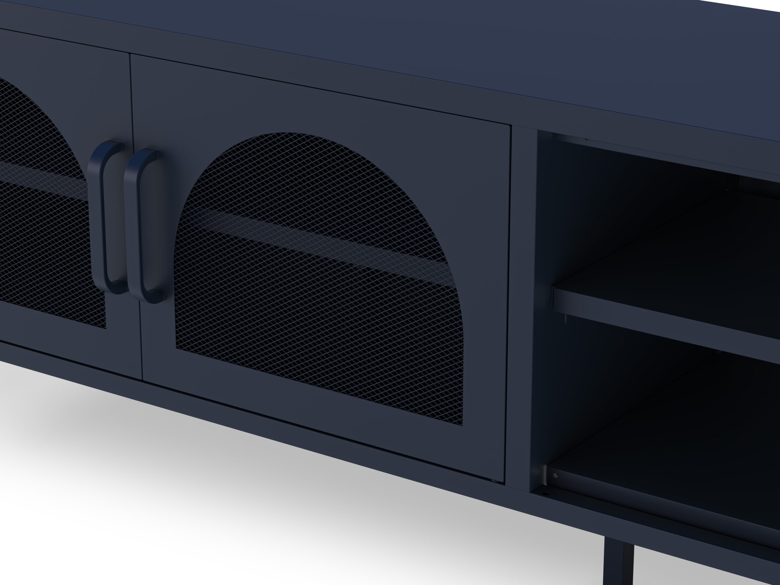 MUEBLE TV DIORA 2P2H 160CM AZUL - Imagen 5