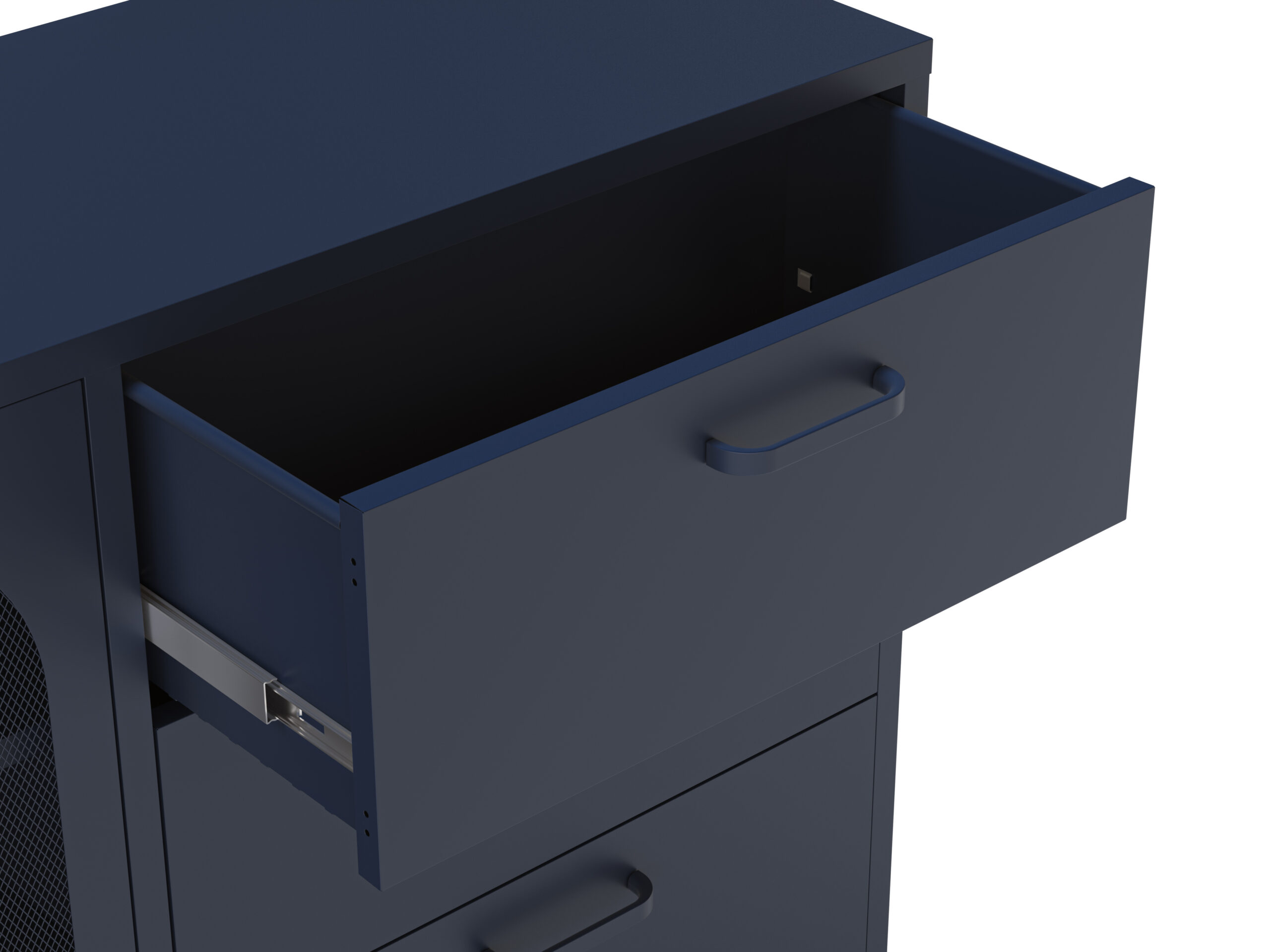 APARADOR DIORA 2P3C 140CM AZUL - Imagen 6