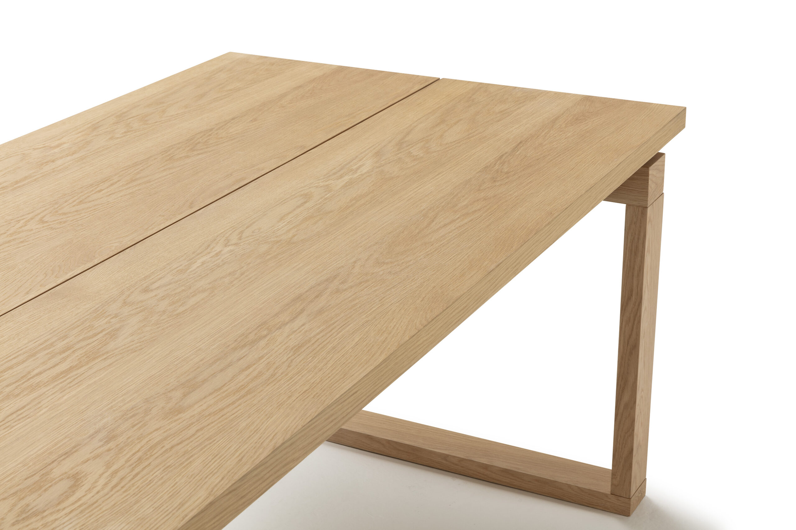 MESA RECT. RINA 220CM ROBLE PIE ROBLE - Imagen 7