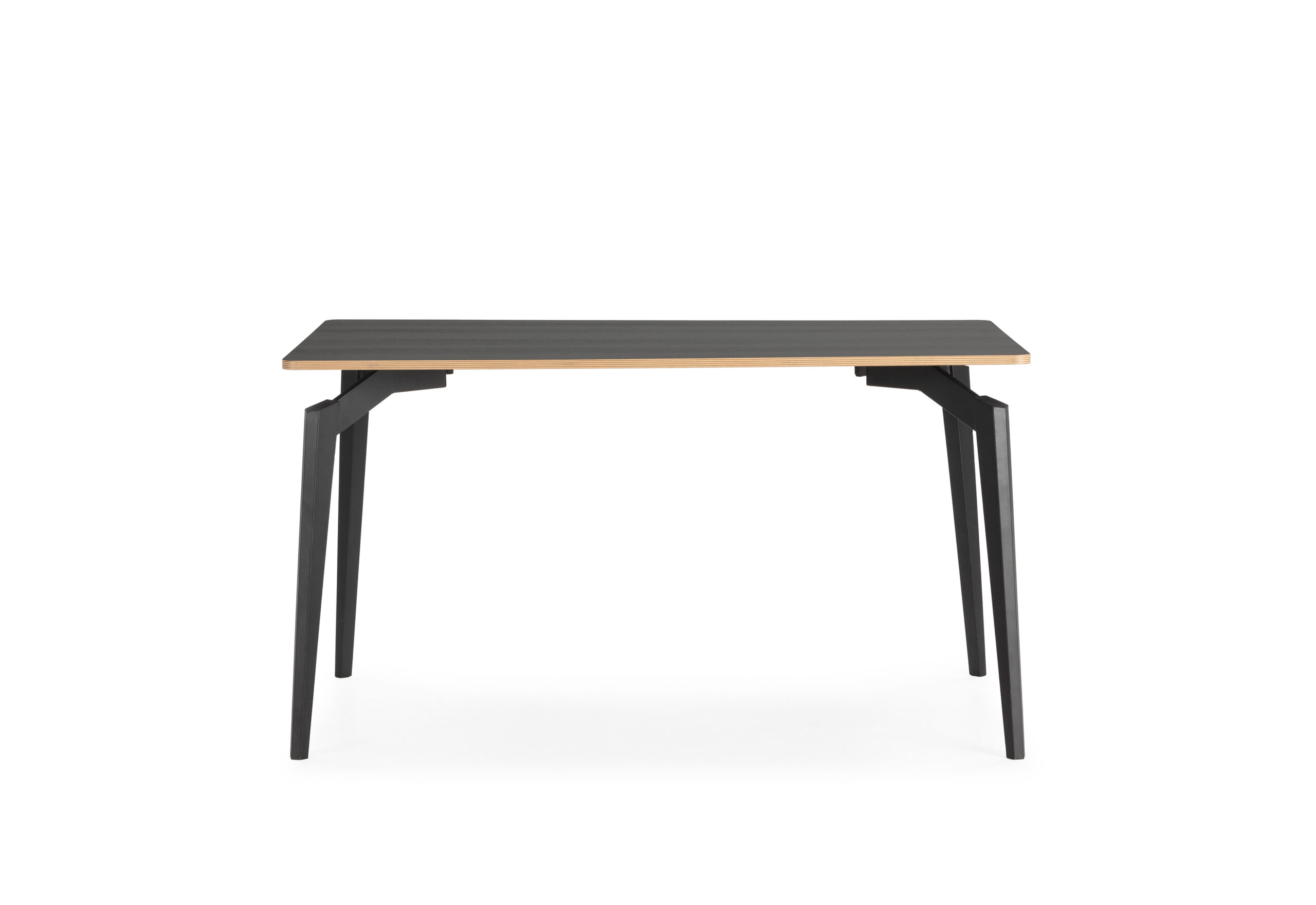 MESA RECT. DENIA 140CM NEGRO CANTO CONTRACHAPADO - Imagen 7