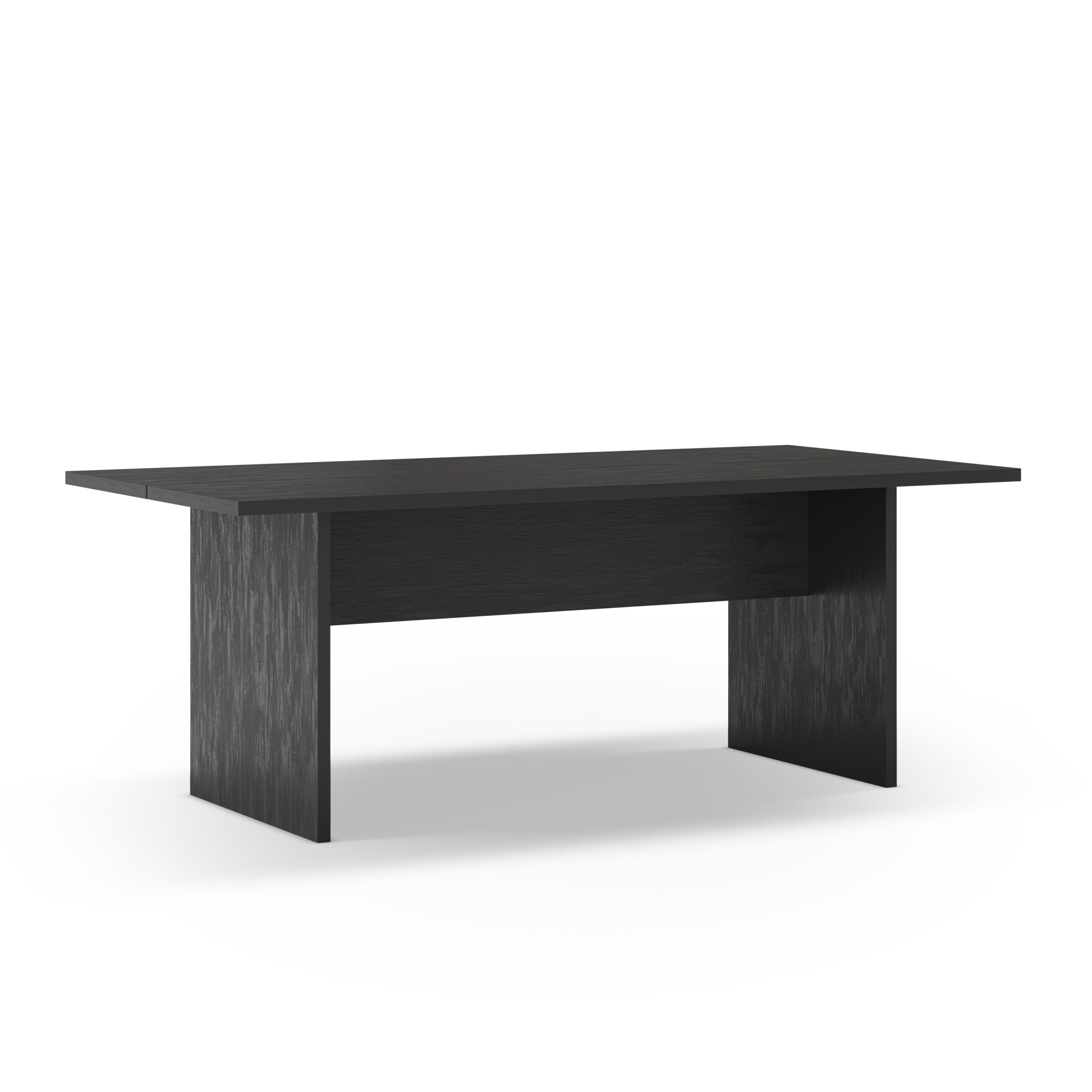 MESA RECT. LOANA 200CM NEGRO TRV - Imagen 8