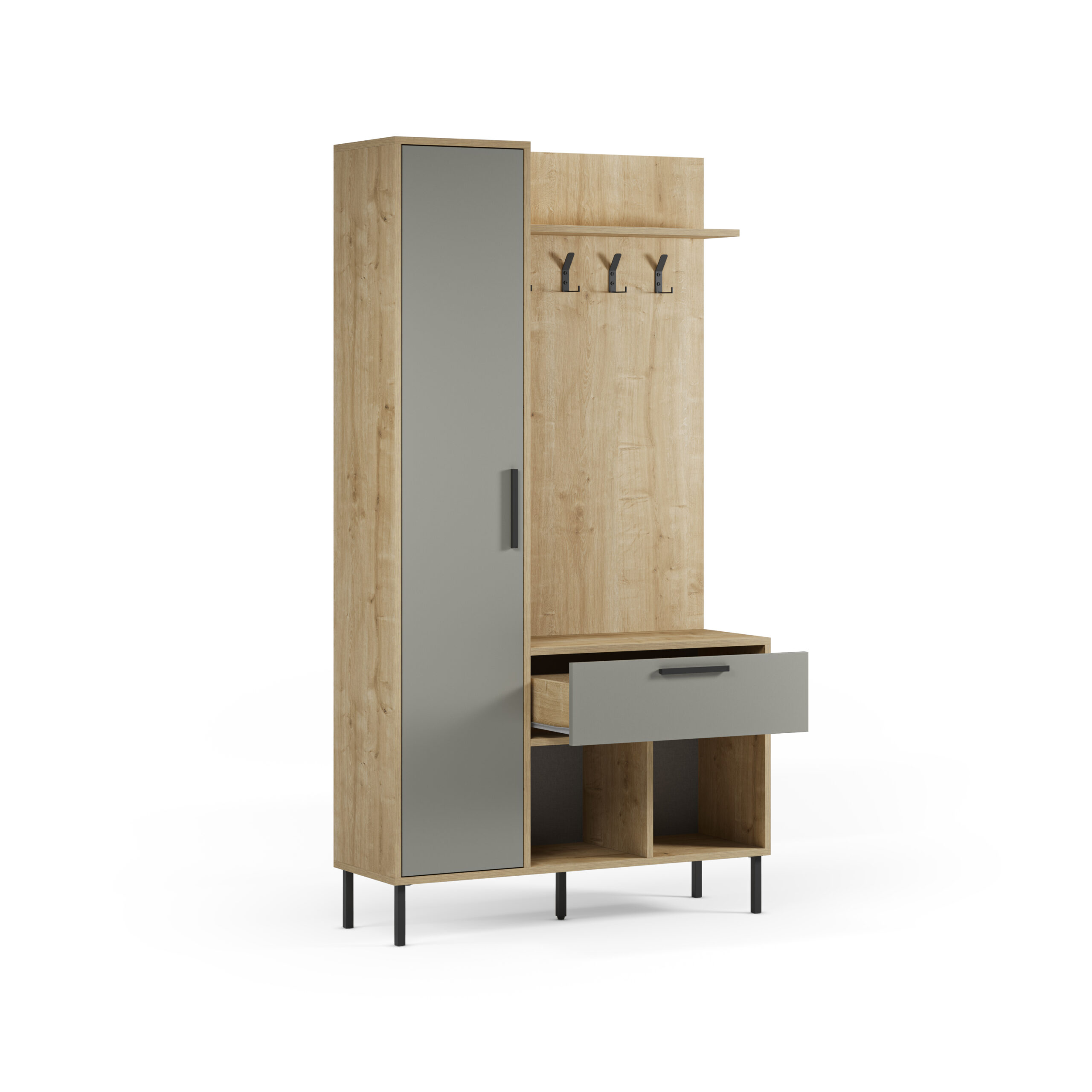 PERCHERO HEIDY ROBLE/VERDE - Imagen 2