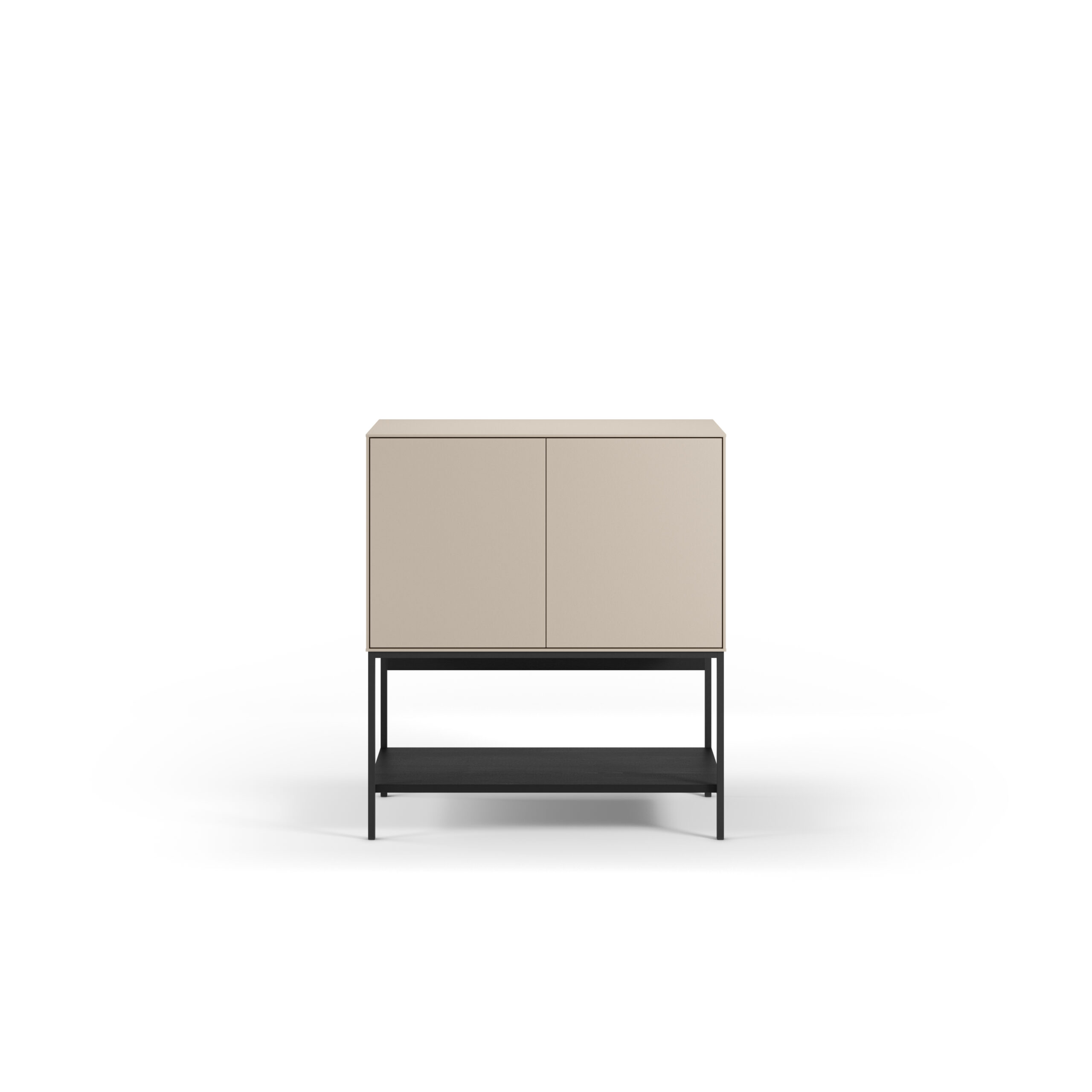 MUEBLE AUX. AMIRA 2P CREMA/NEGRO - Imagen 6