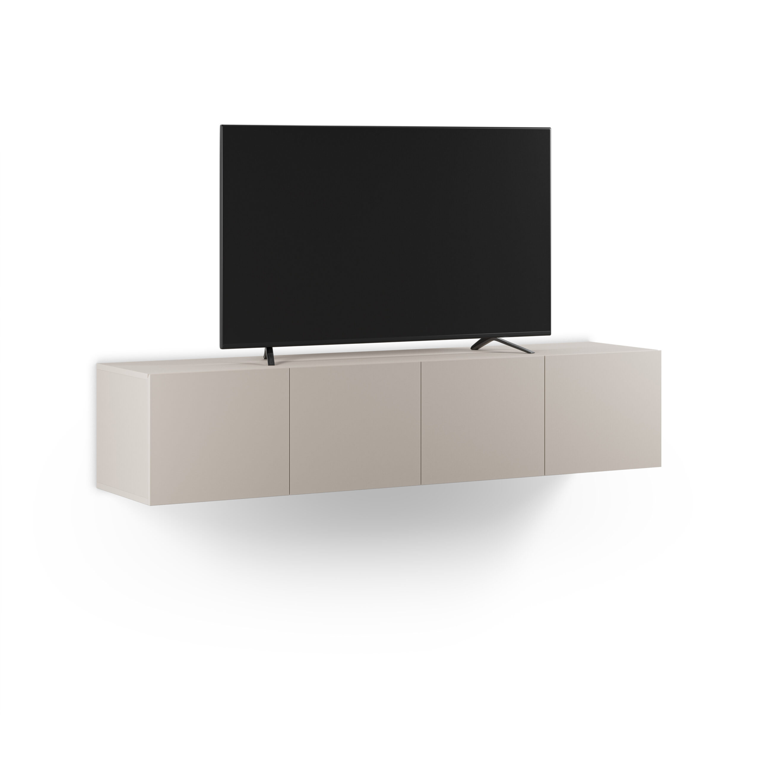 MUEBLE TV DAROCA 4P 180CM CREMA - Imagen 8