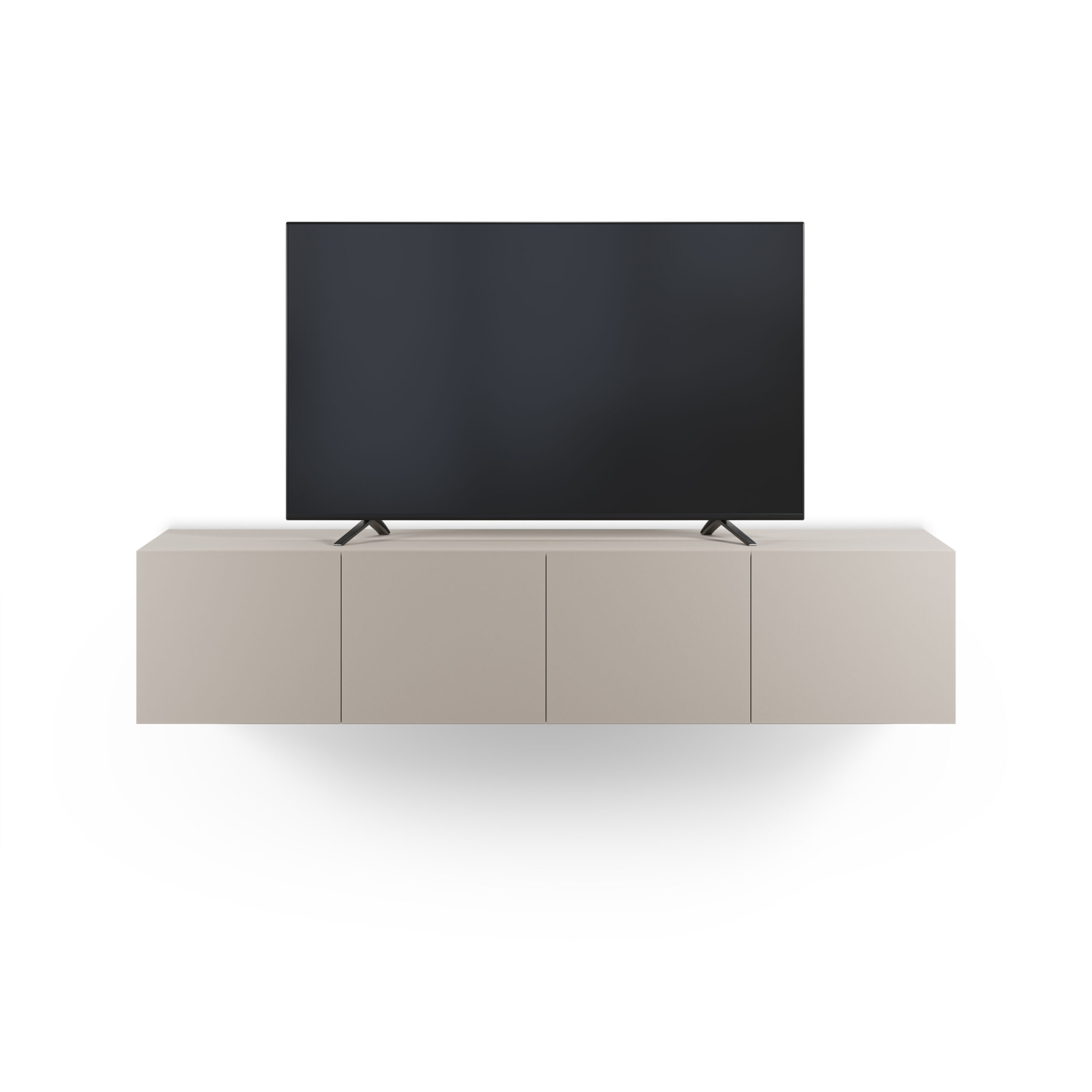 MUEBLE TV DAROCA 4P 180CM CREMA - Imagen 9