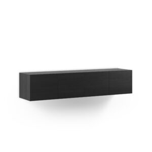 MUEBLE TV DAROCA 4P 180CM NEGRO
