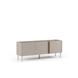 MUEBLE TV LUCILE 3P 140CM CREMA/SEPET
