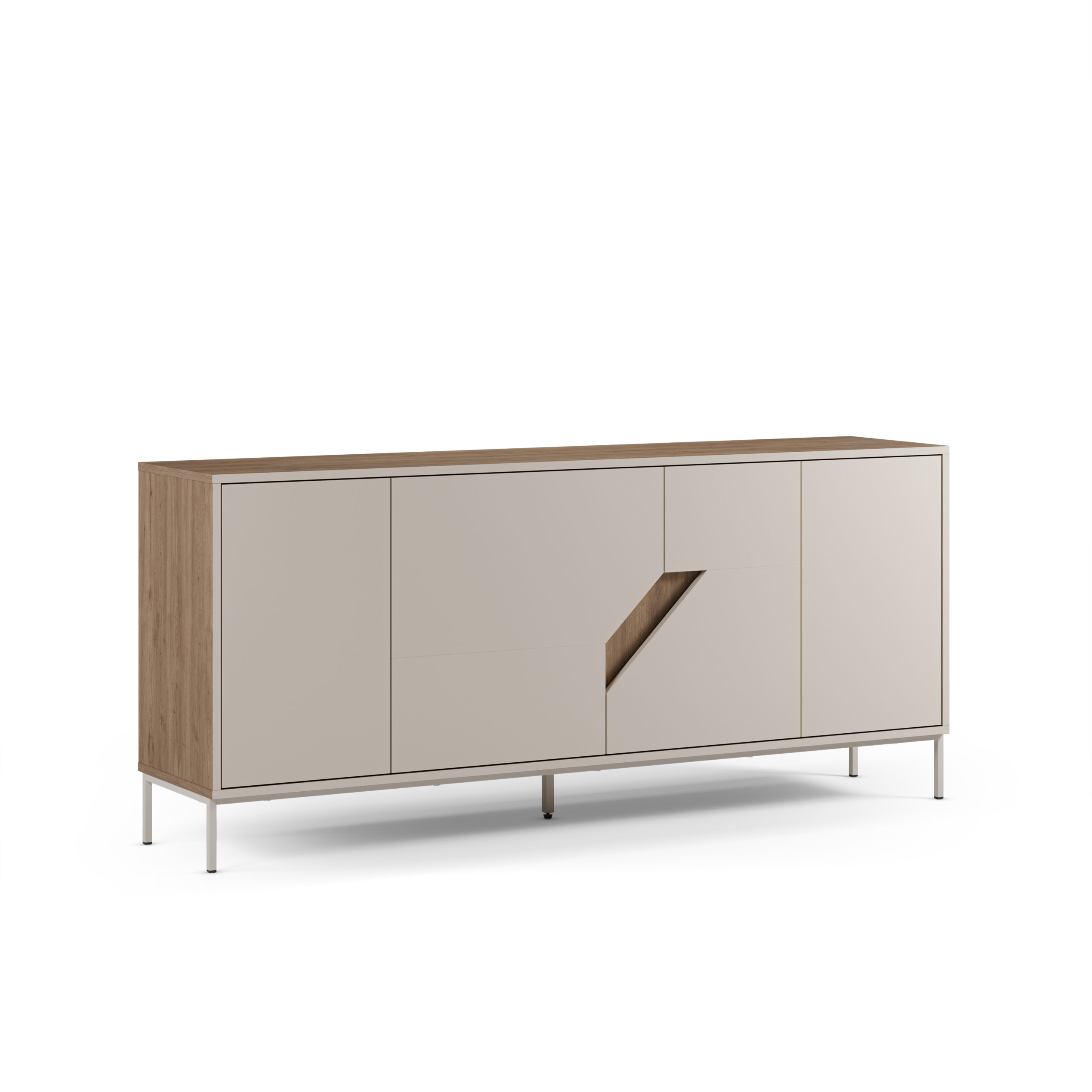 APARADOR LILOU 4P 180CM SEPET /CREMA