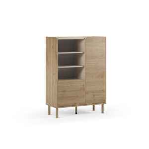 MUEBL.AUX. MONZA 2P3H ROBLE CADIZ/VISON