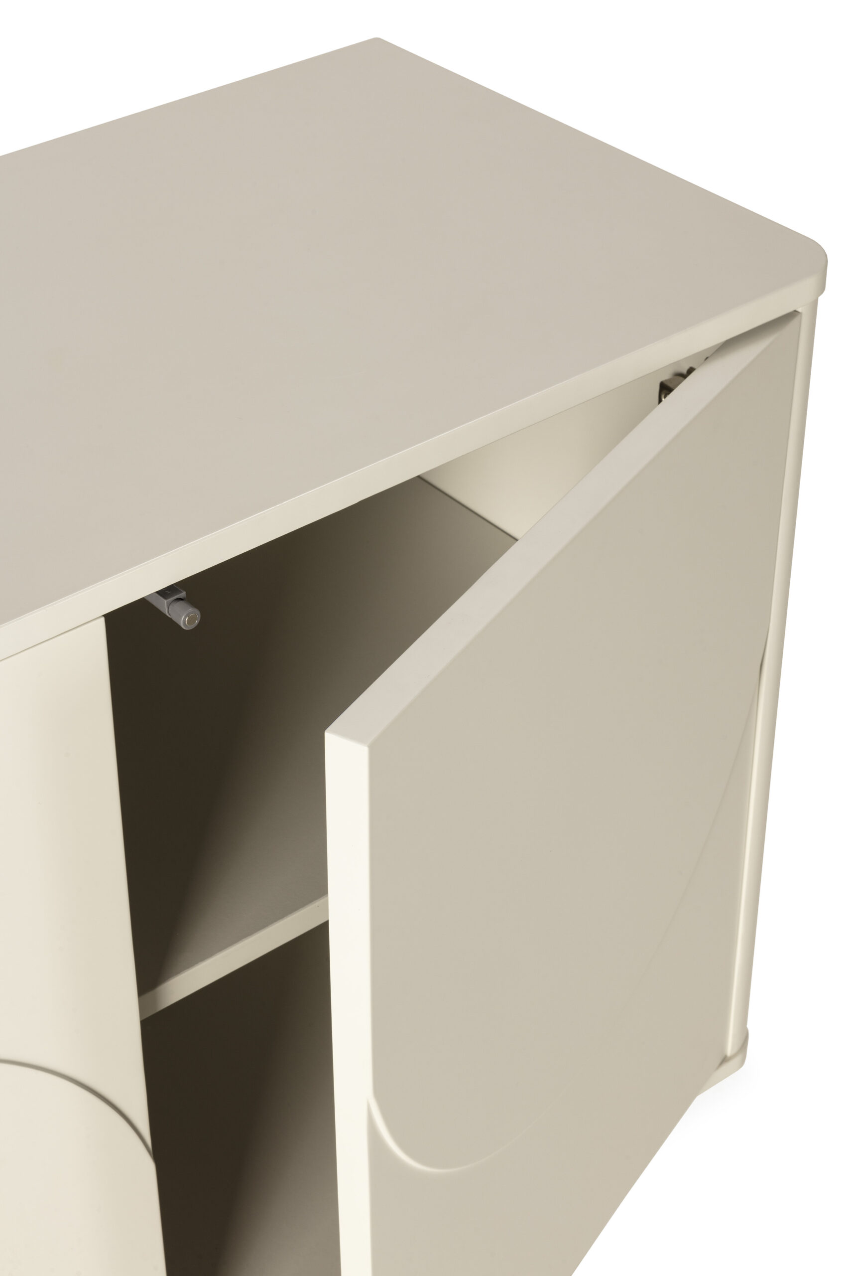 APARADOR SOLEI 4P 180CM CREMA - Imagen 3