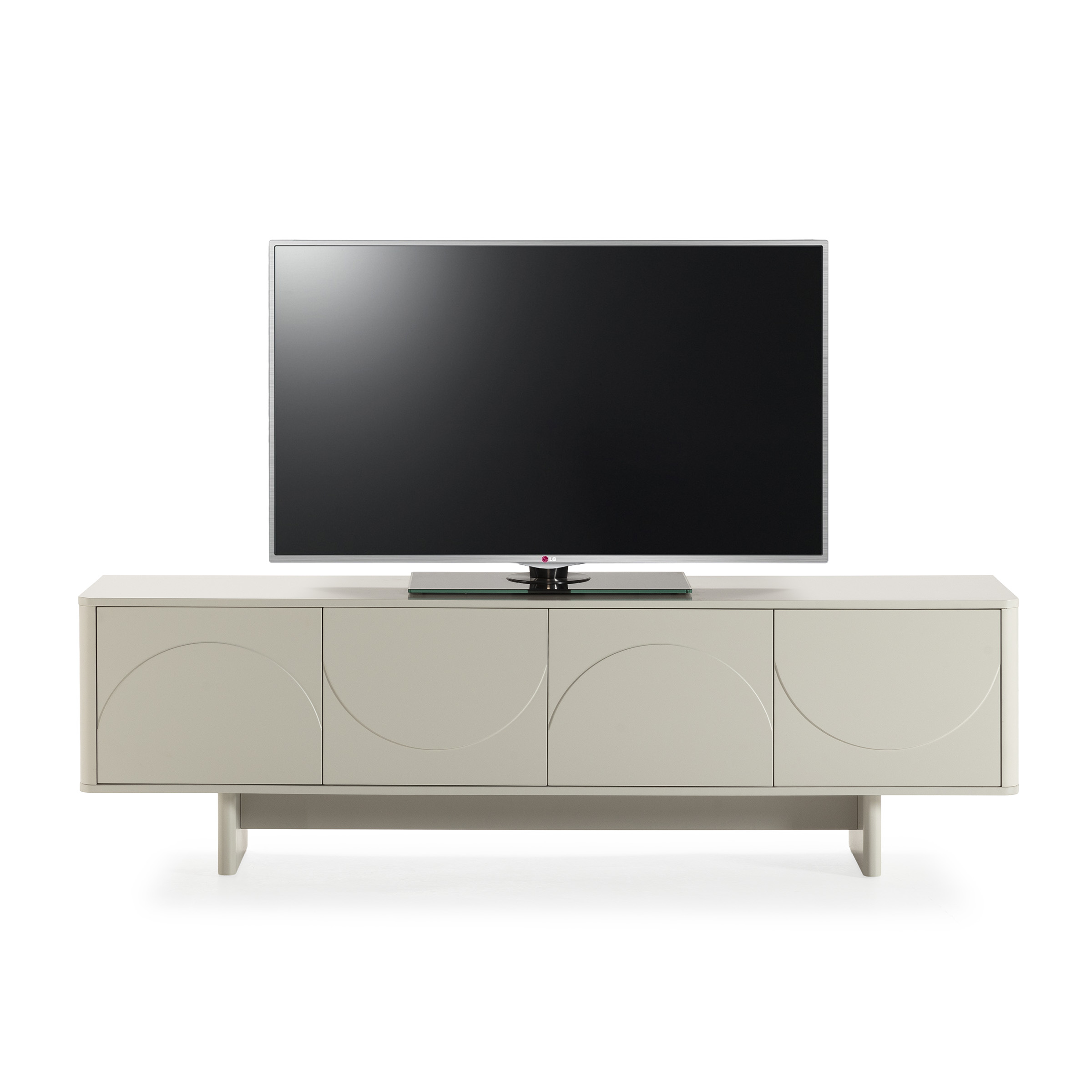 MUEBLE TV SOLEI 4P 180CM CREMA - Imagen 3