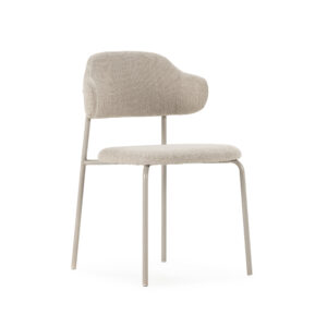 SILLA ADRIEL BEIGE 4P/CAJA