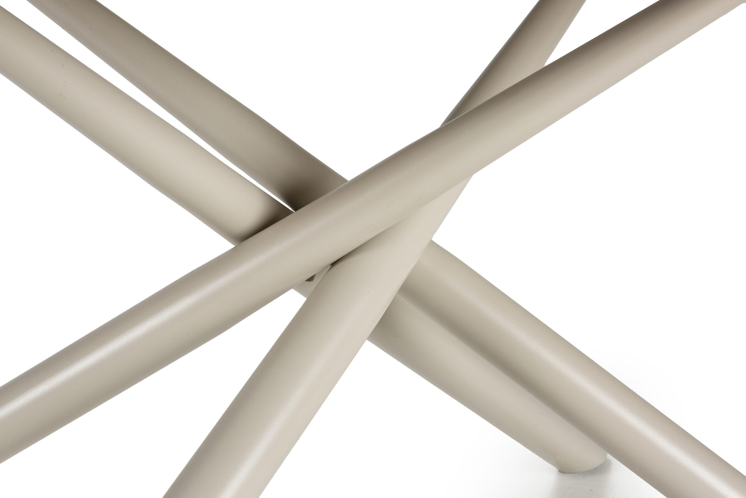 MESA RECT. TORI 180CM CERAMICA BEIGE PIE CREMA - Imagen 7