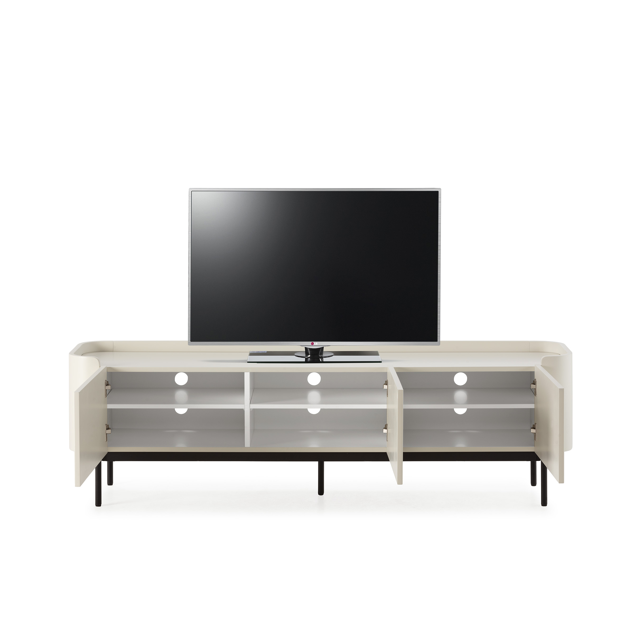 MUEBLE TV WILLA 180CM CREMA - Imagen 2