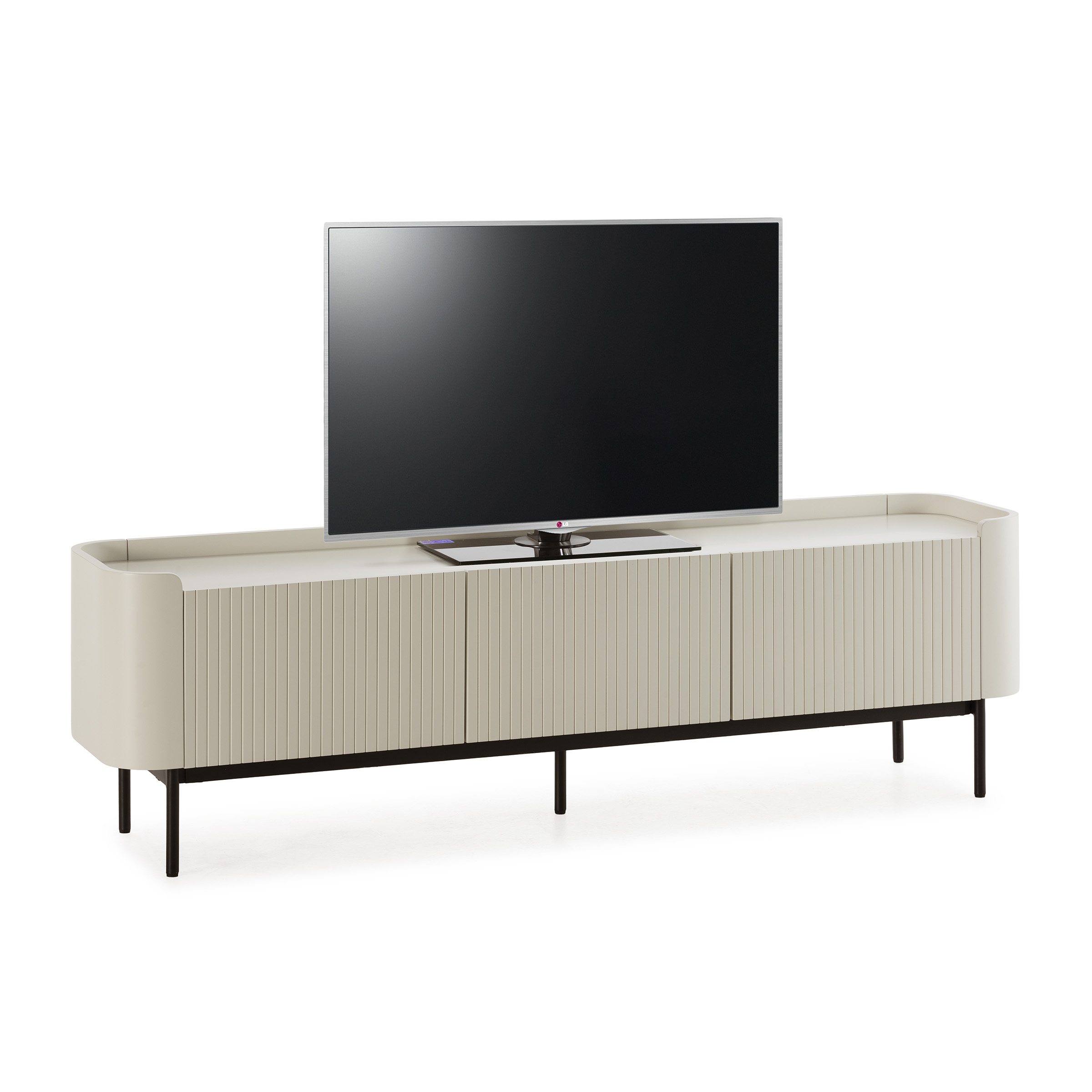 MUEBLE TV WILLA 180CM CREMA - Imagen 11