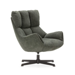 SILLON ODETTE VERDE PATA METAL