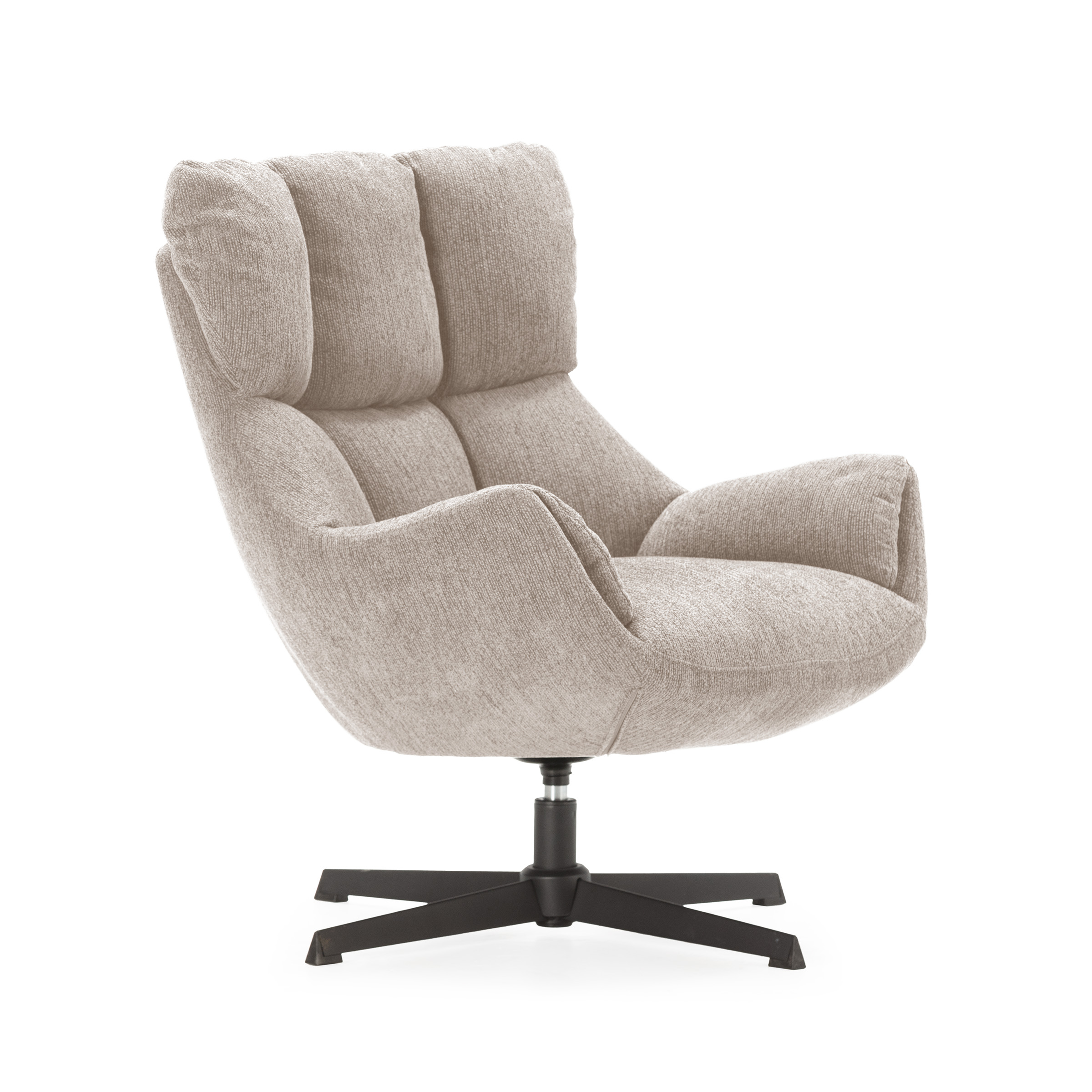 SILLON ODETTE CREMA PATA METAL - Imagen 9