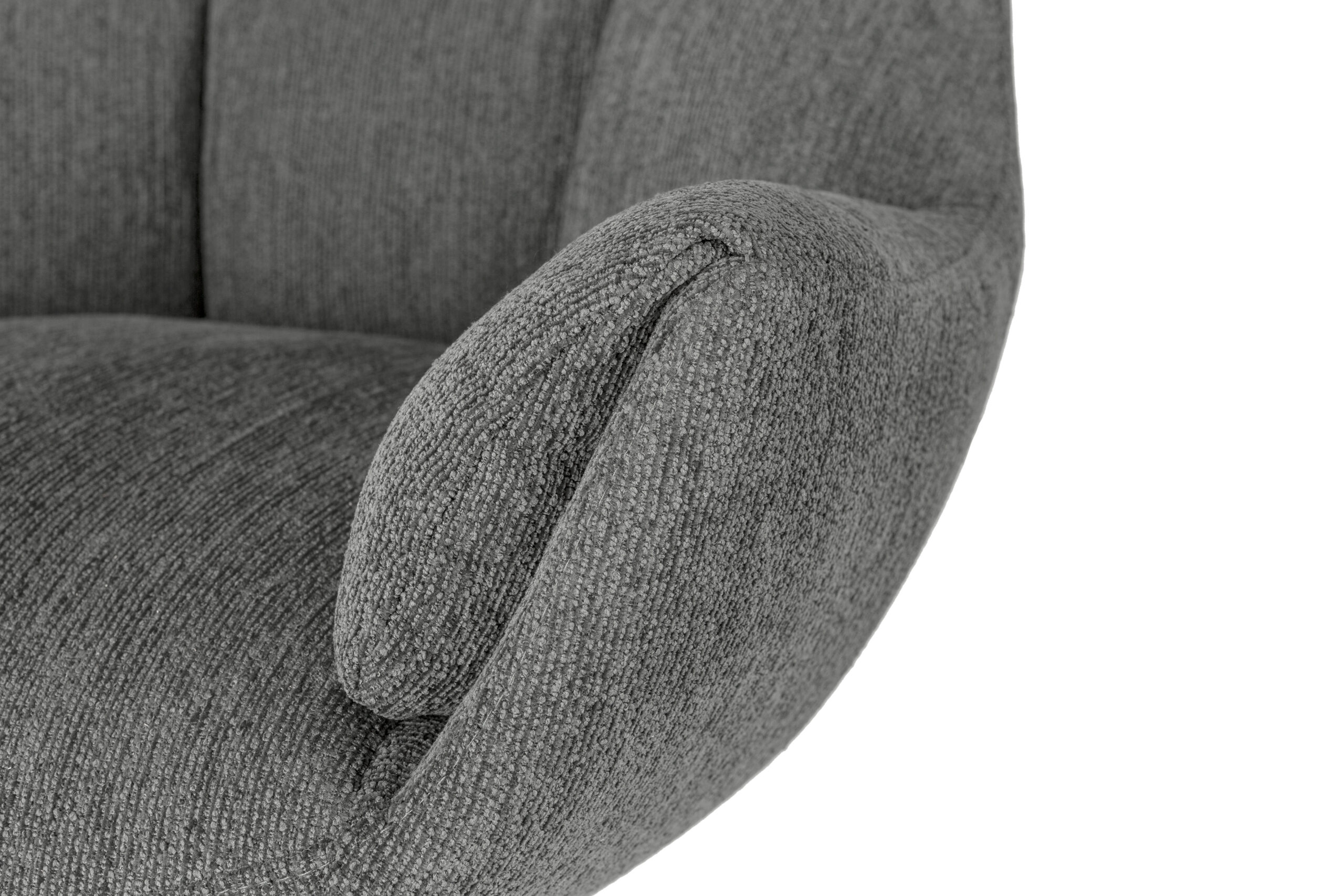 SILLON ODETTE GRIS PATA METAL - Imagen 6