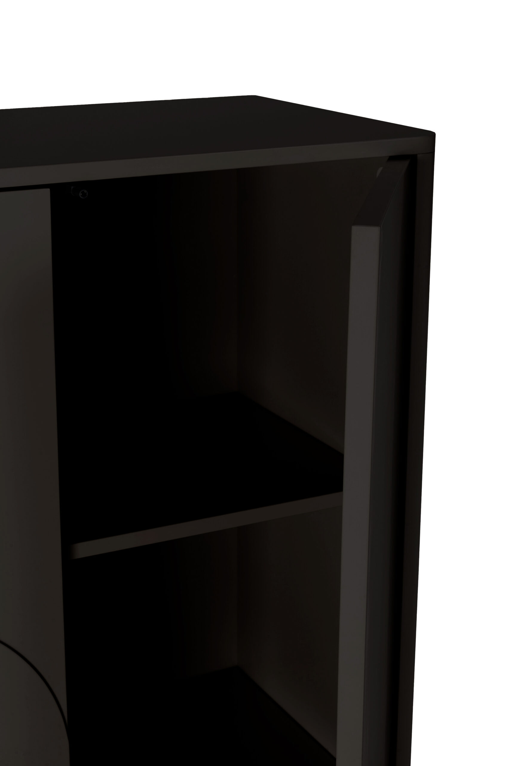 MUEBL.AUX. SOLEI 2P 80CM NEGRO - Imagen 3