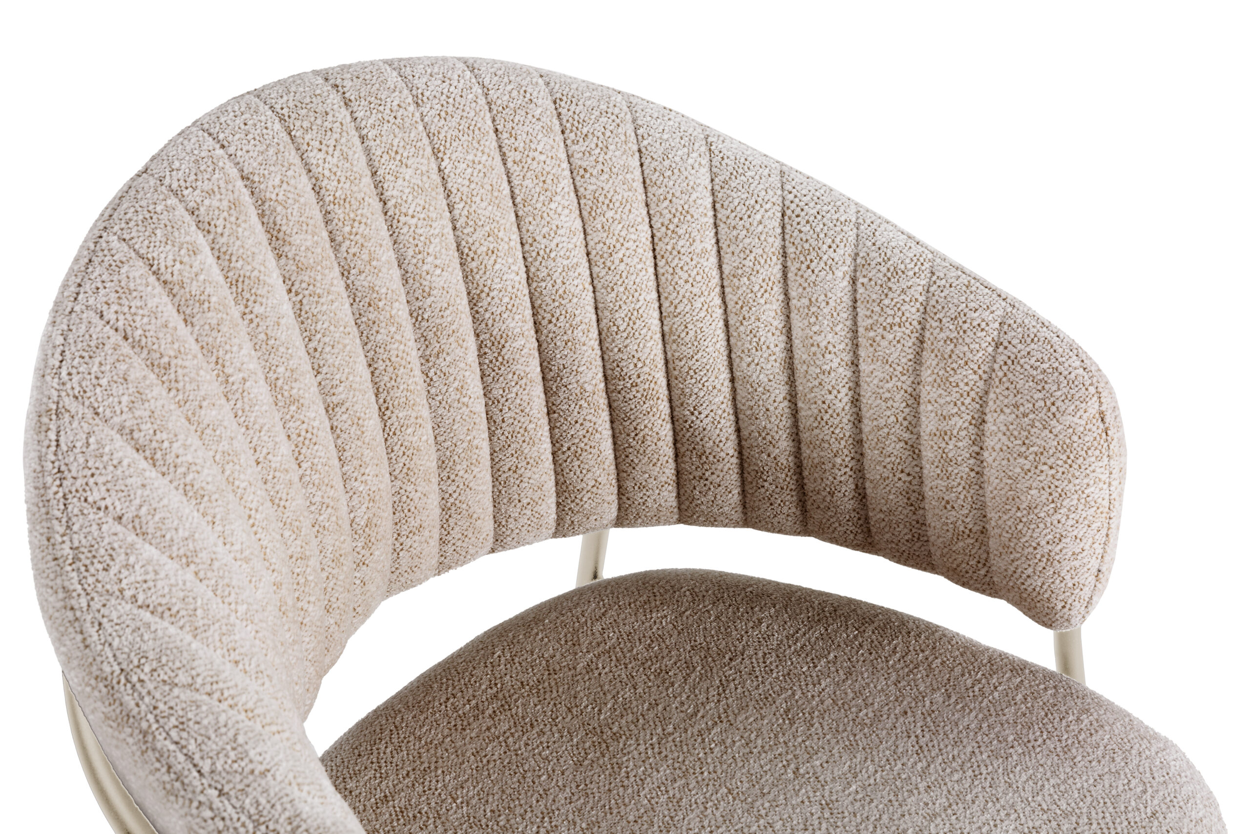 SILLA LETICIA BEIGE/PATAS CREMA 2P/CAJA - Imagen 4