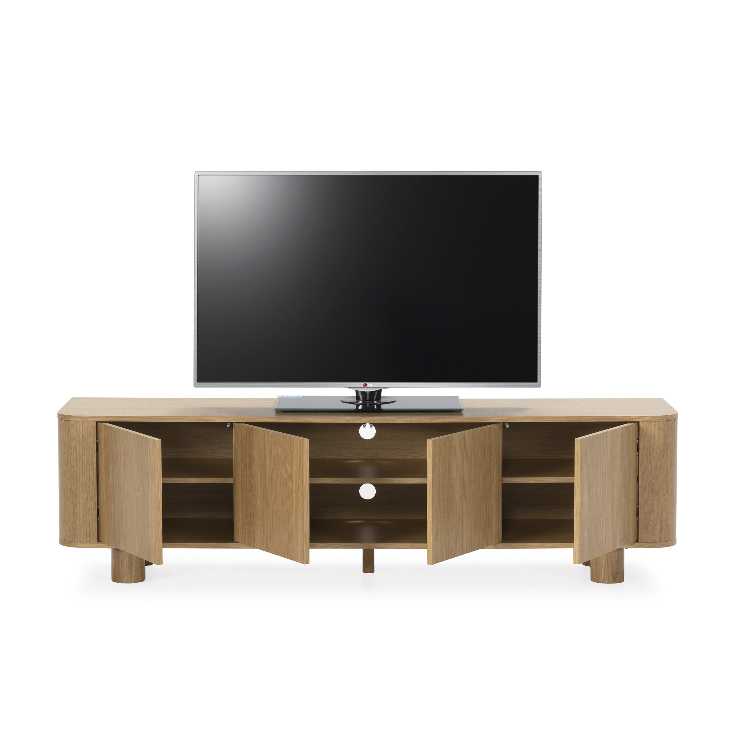 MUEBLE TV PADOC 4P 180CM ROBLE - Imagen 2