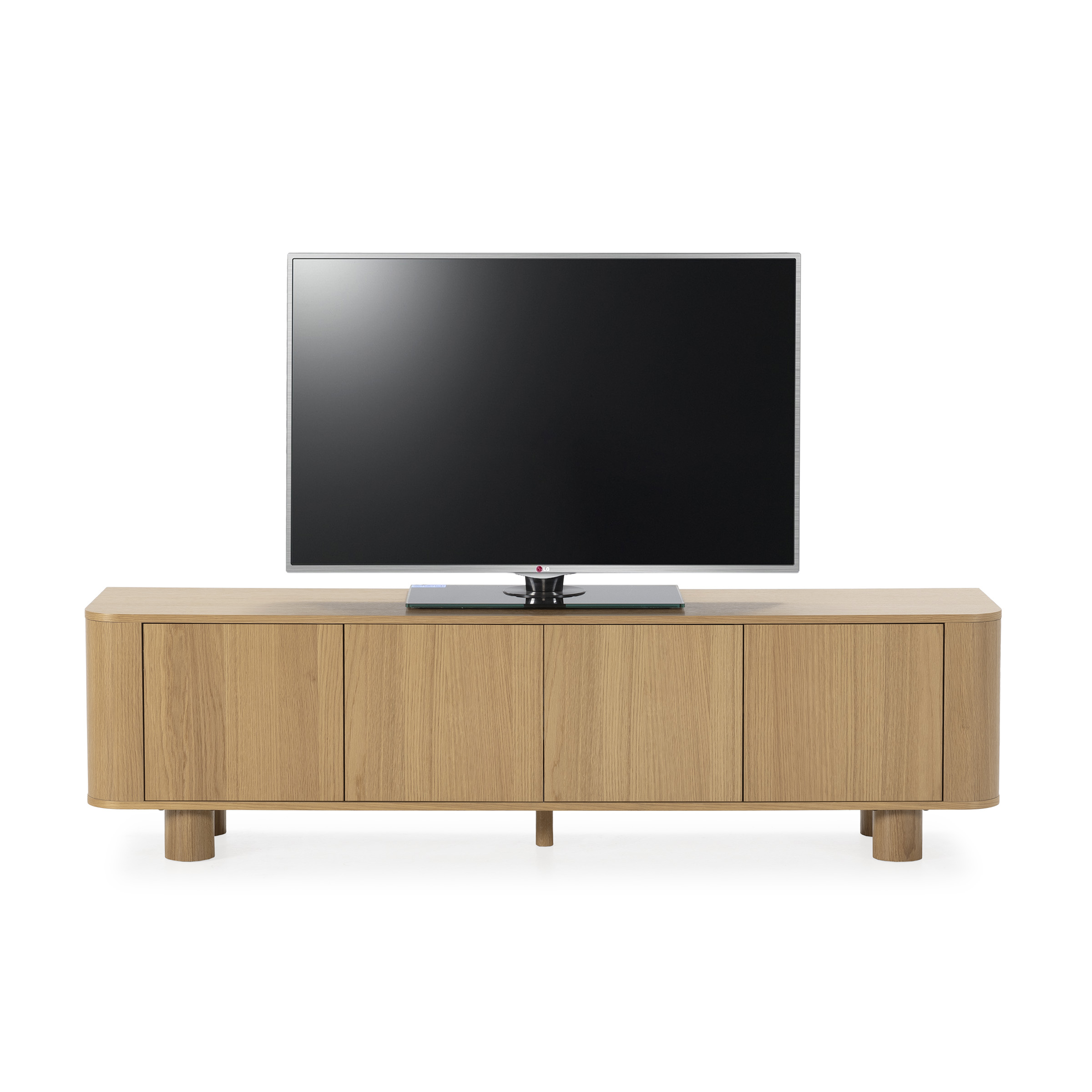 MUEBLE TV PADOC 4P 180CM ROBLE - Imagen 5