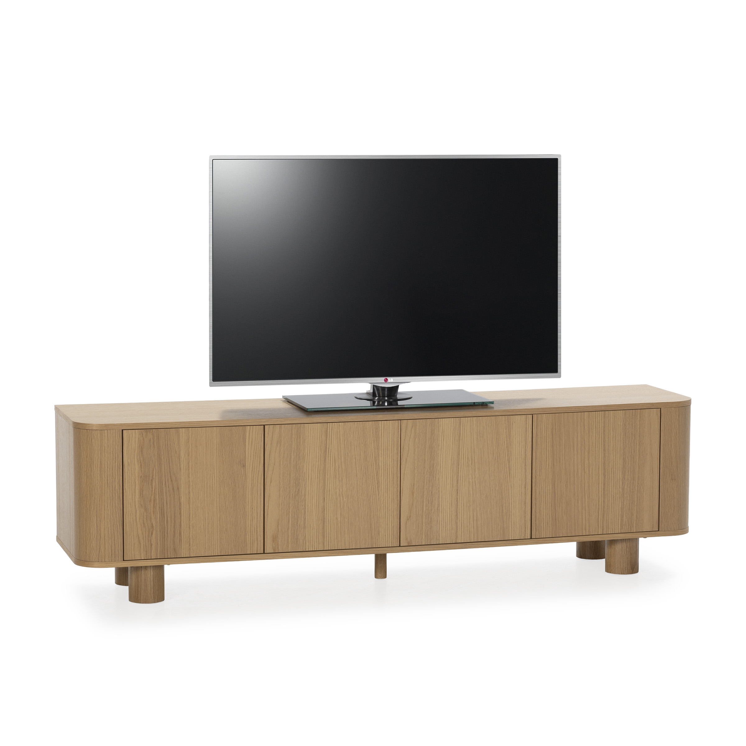 MUEBLE TV PADOC 4P 180CM ROBLE - Imagen 8