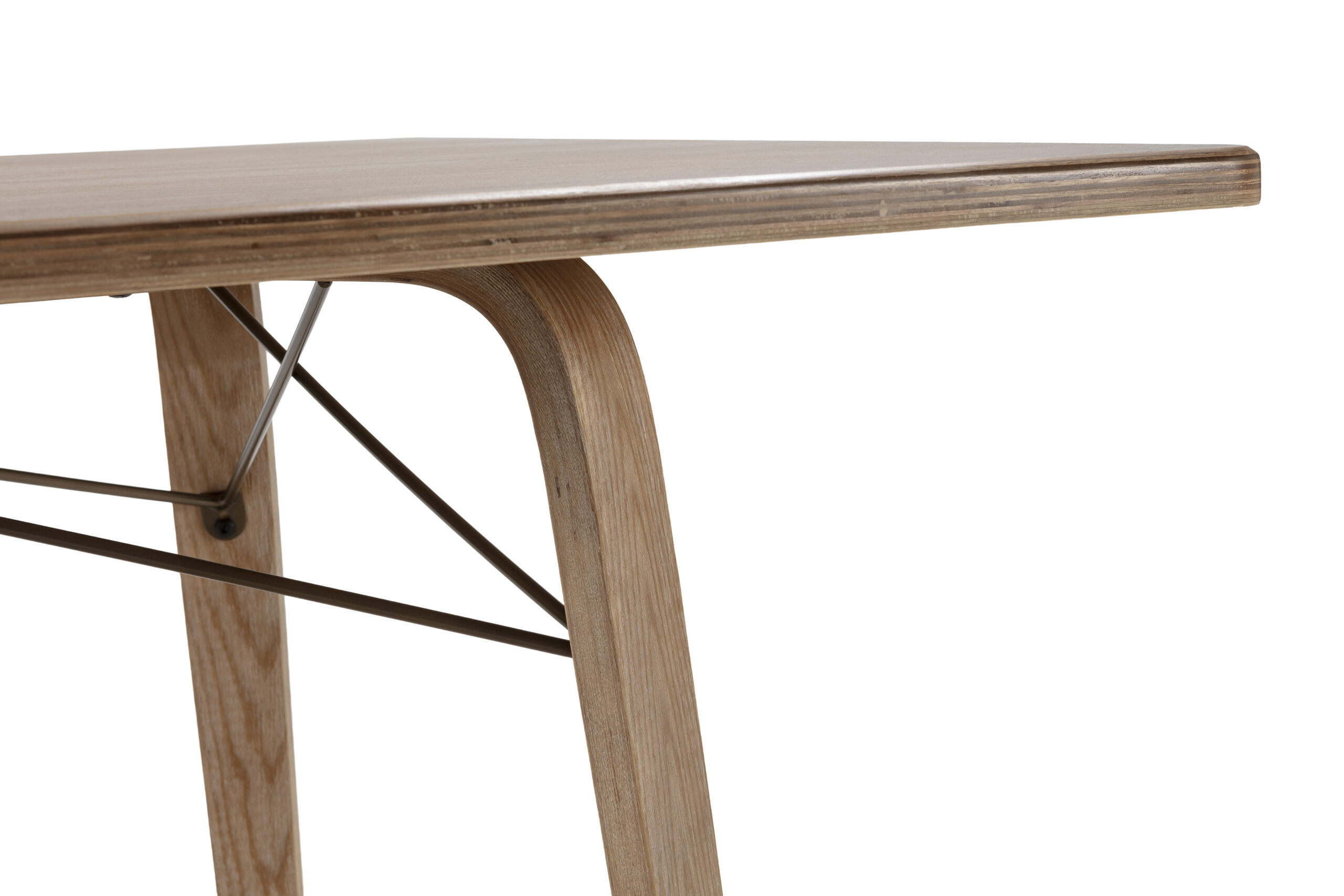 MESA RECT. LUJAN 180CM ROBLE LAVADO - Imagen 2