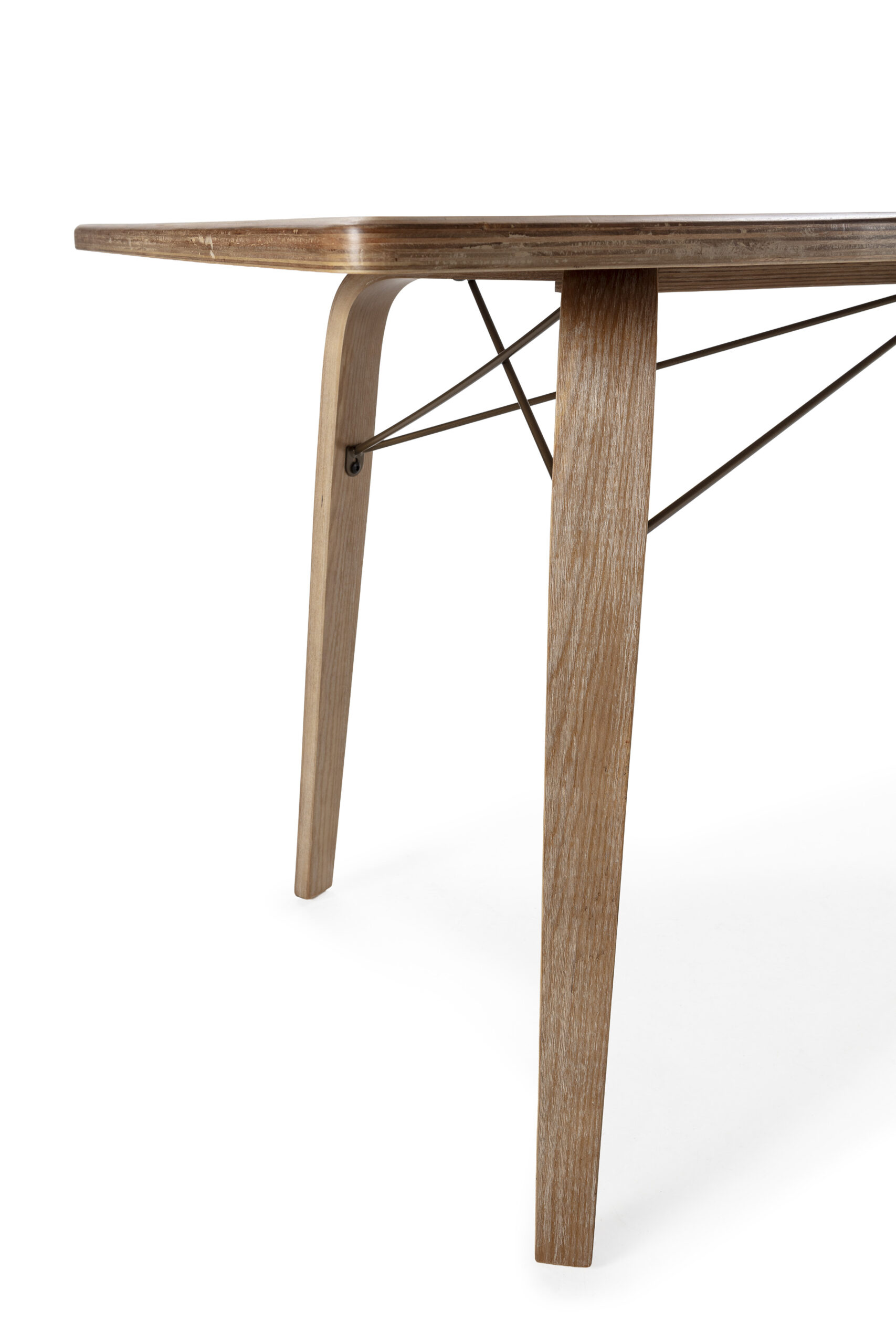 MESA RECT. LUJAN 180CM ROBLE LAVADO - Imagen 3