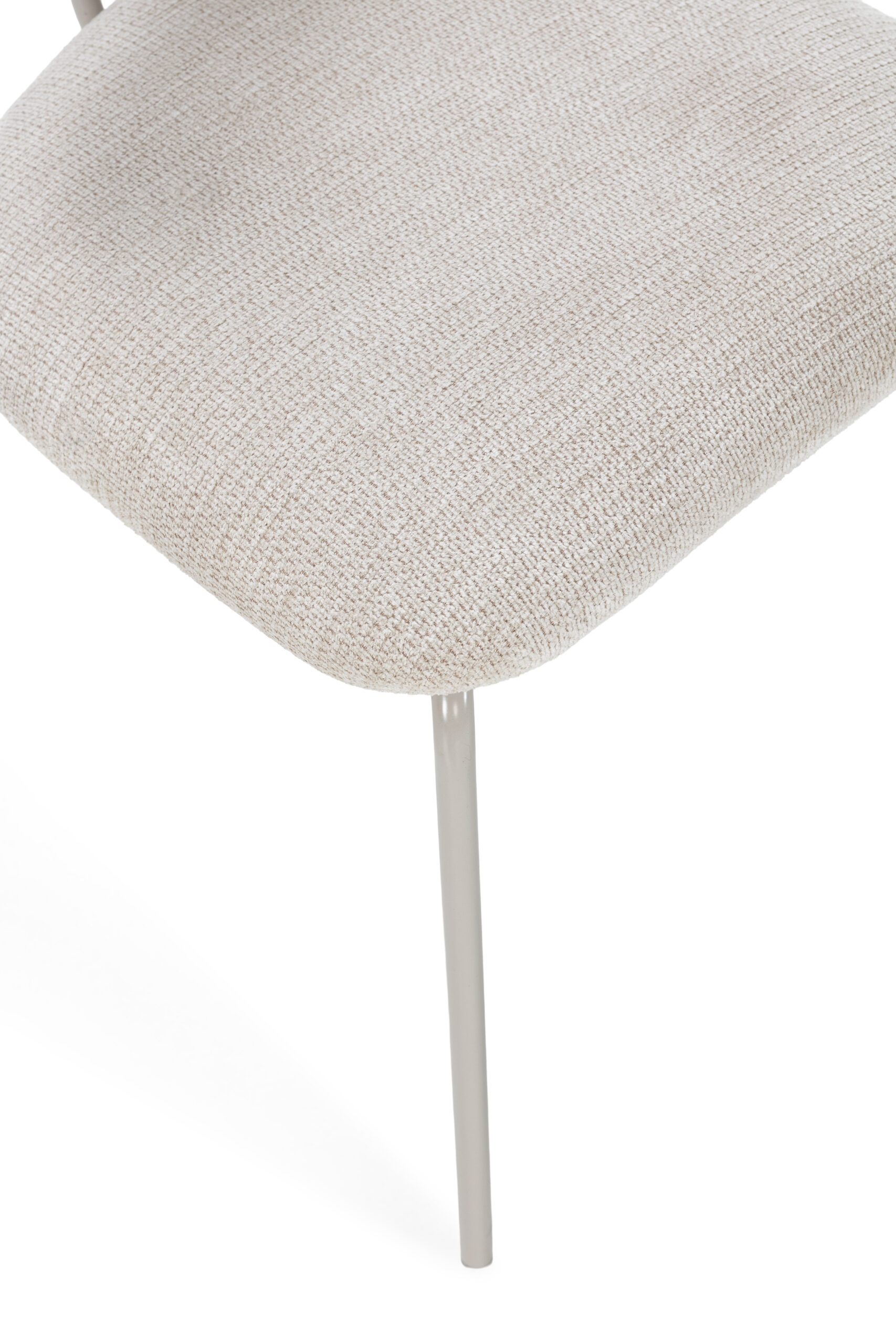 SILLA OLIMPIA BEIGE/ROBLE/PATA METAL GRIS 1P/CAJA - Imagen 3