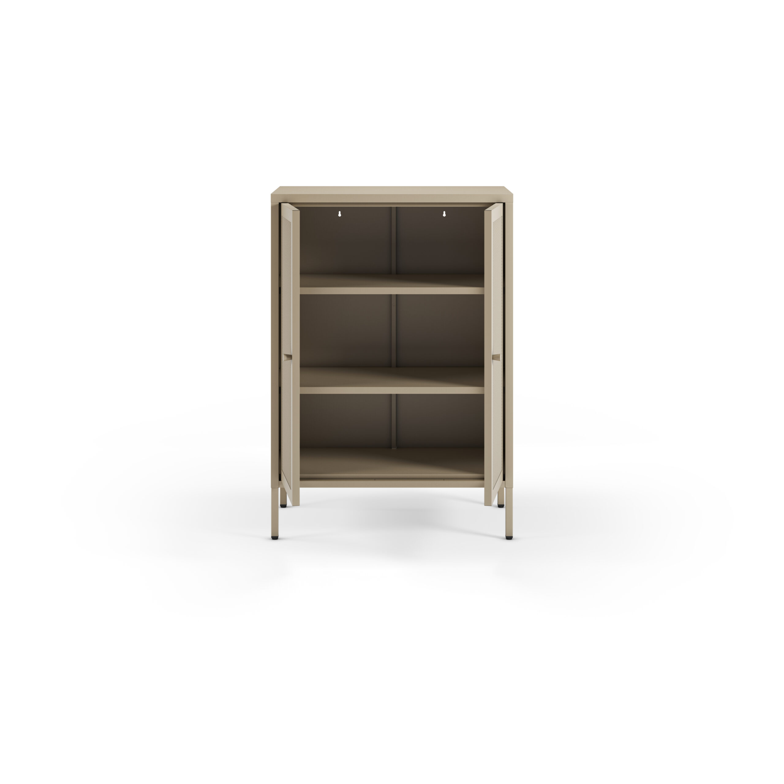 MUEBL.AUX. BAJO FAYNA 2P 70CM ARENA - Imagen 2