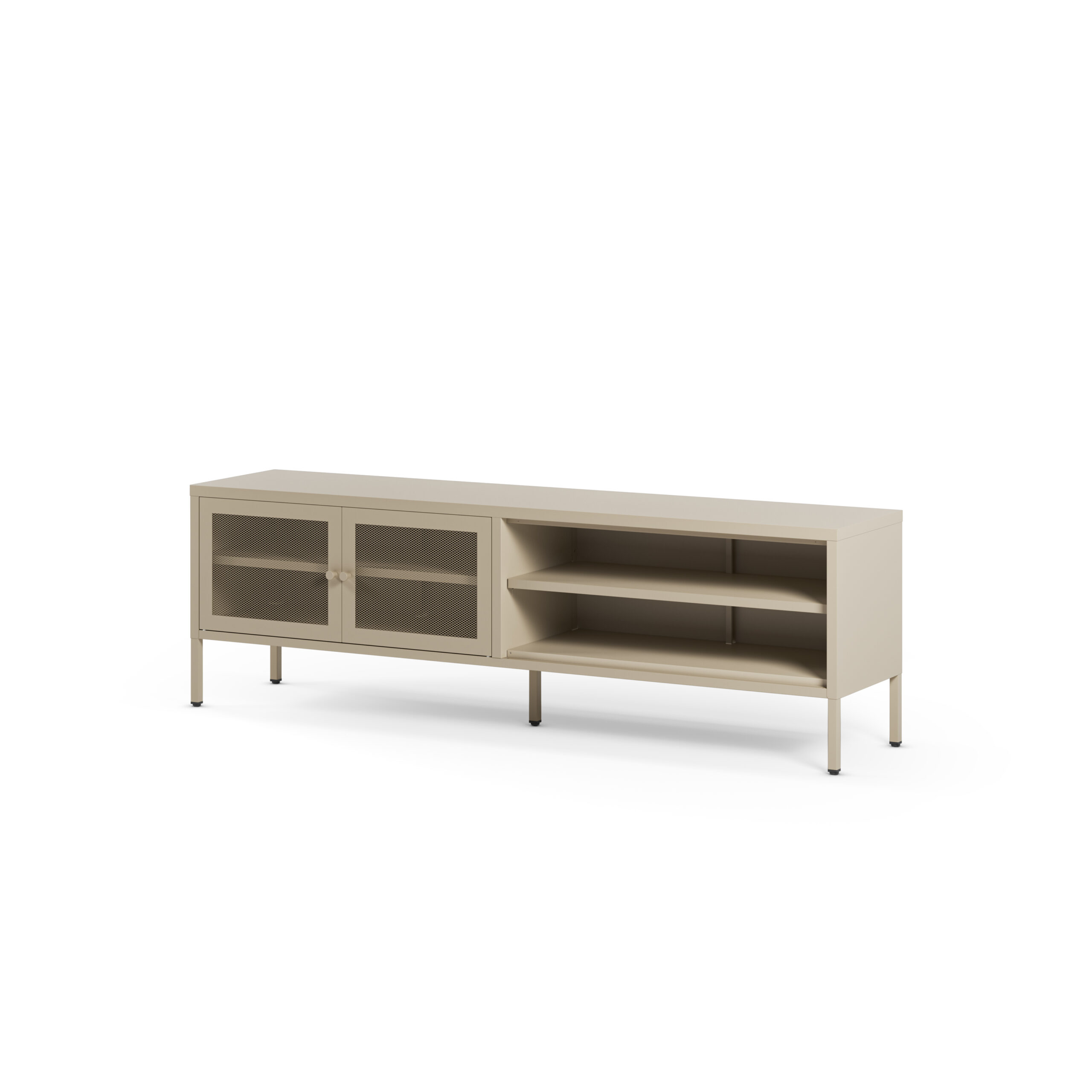 MUEBLE TV FAYNA 2P2H 160CM ARENA - Imagen 6
