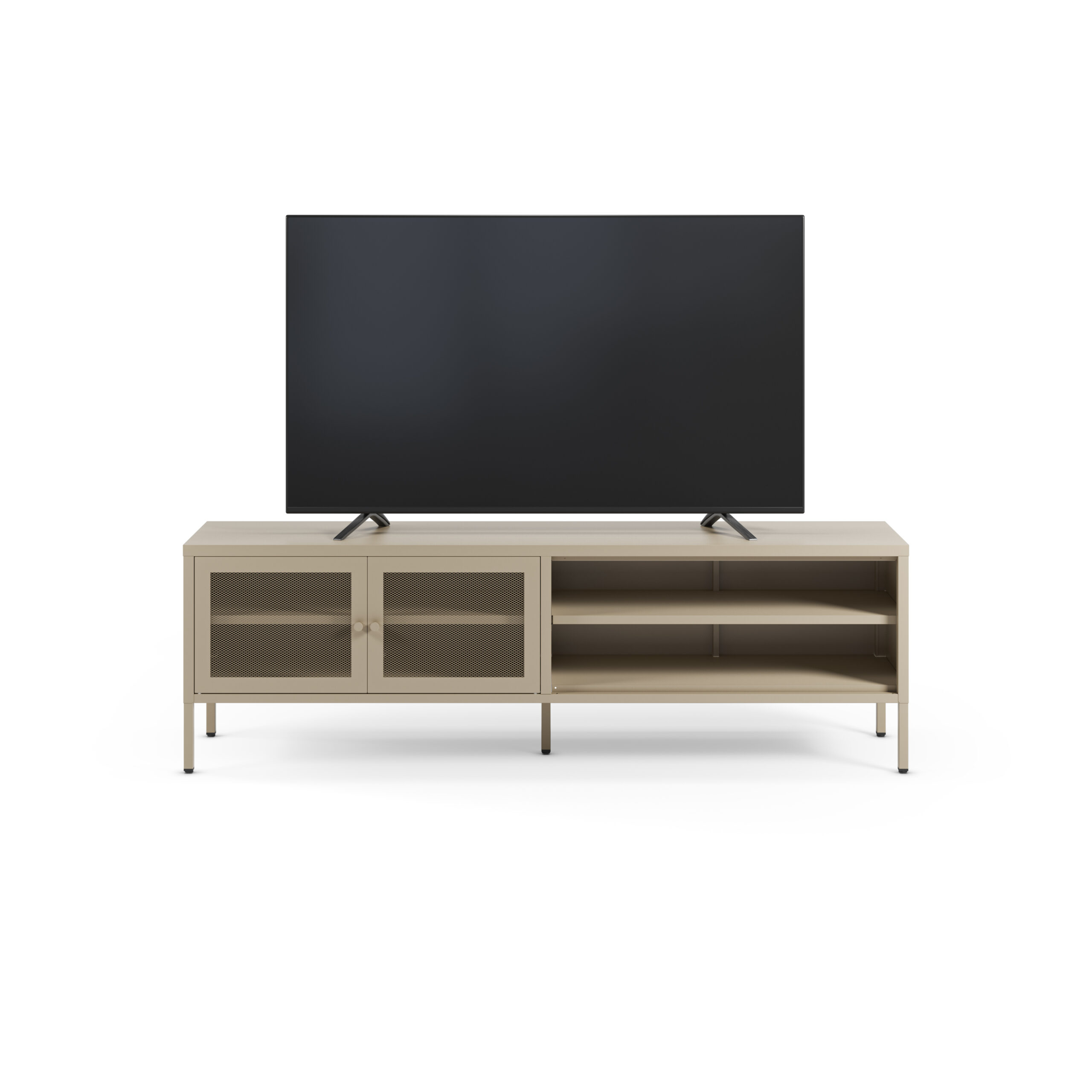 MUEBLE TV FAYNA 2P2H 160CM ARENA - Imagen 9